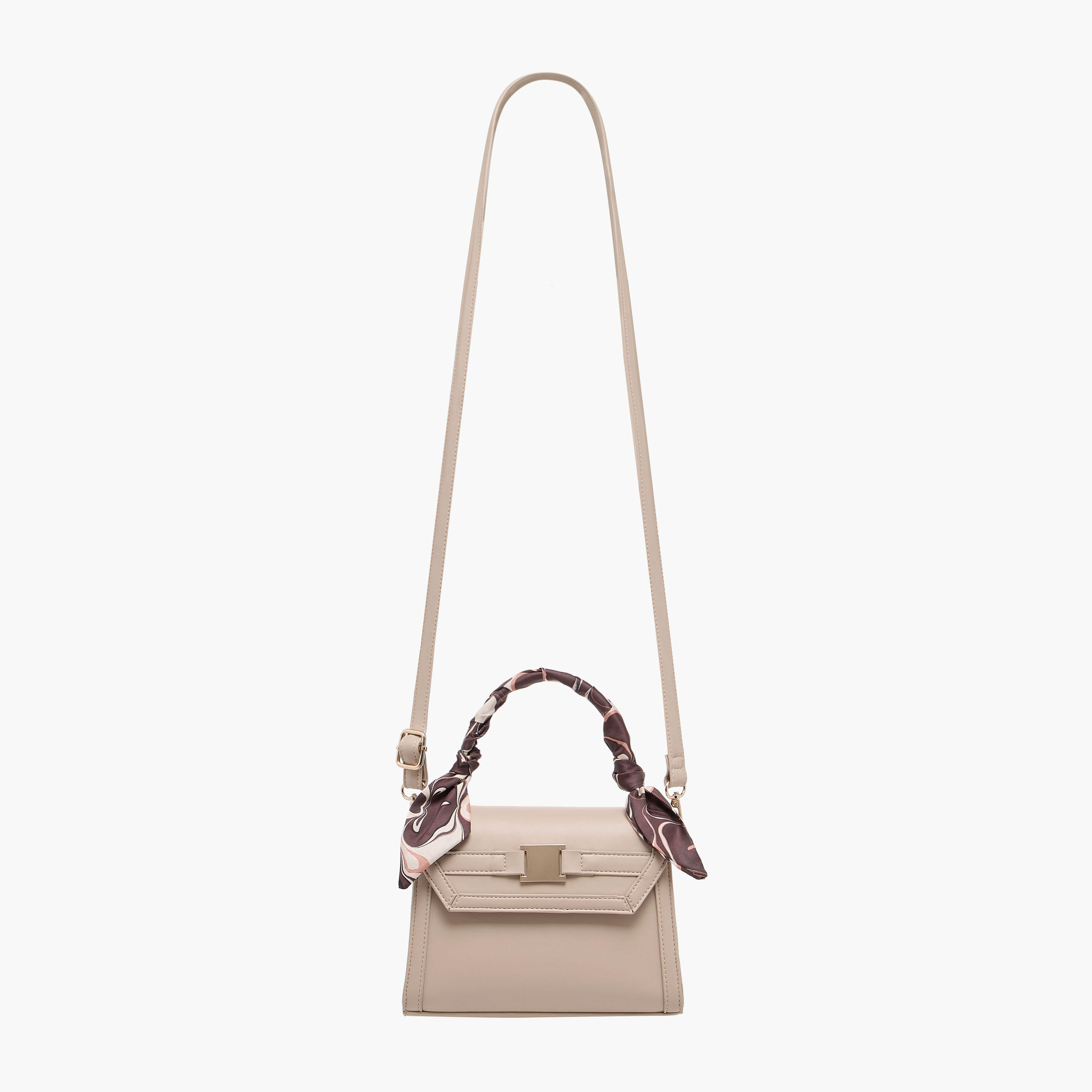 Mini Satchel Bag with Scarf-women-bagsandwallets-handbags-image-3