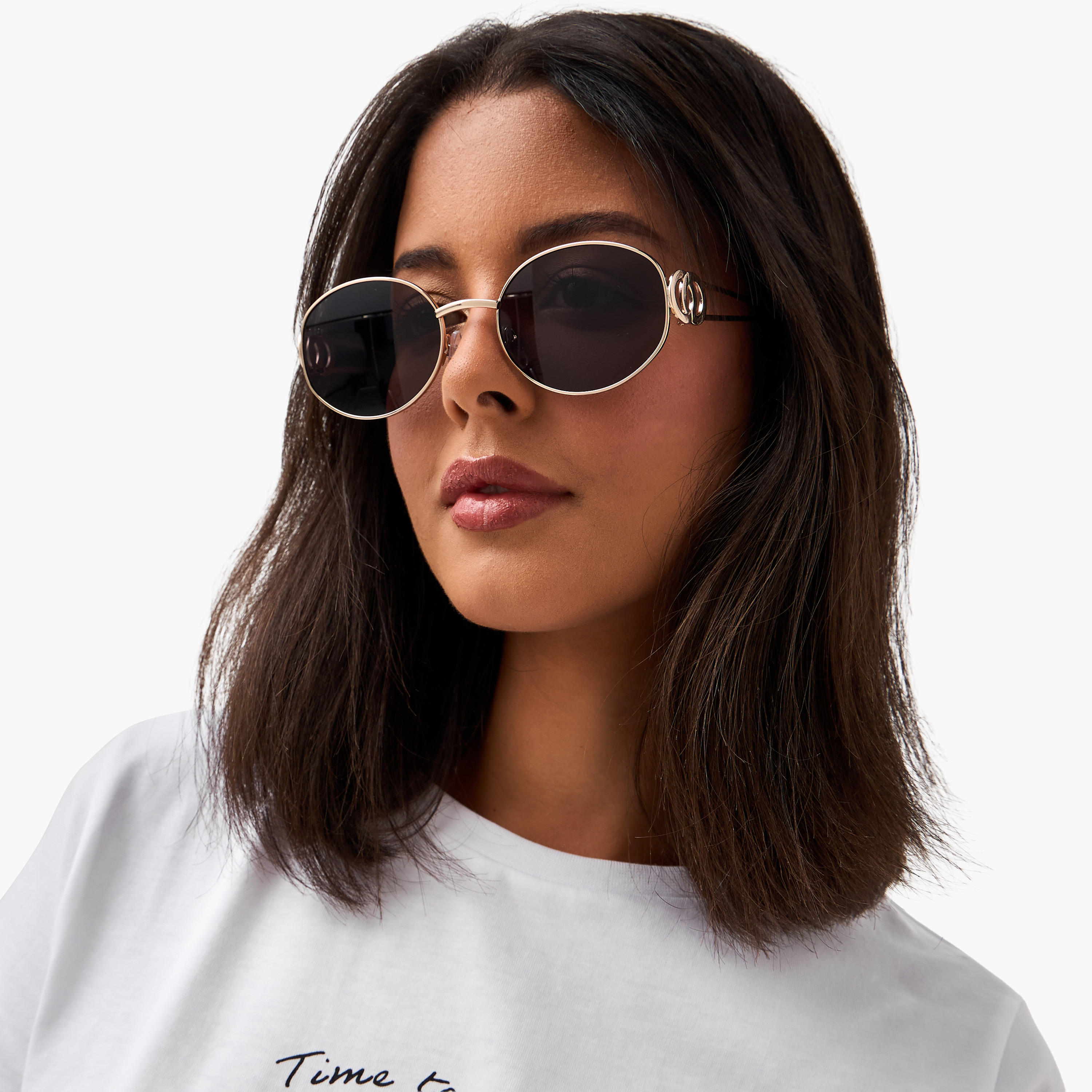 نظارات شمسية دائرية مع حماية من الأشعة فوق البنفسجية بعدسات سود-women-sunglasses-image-2