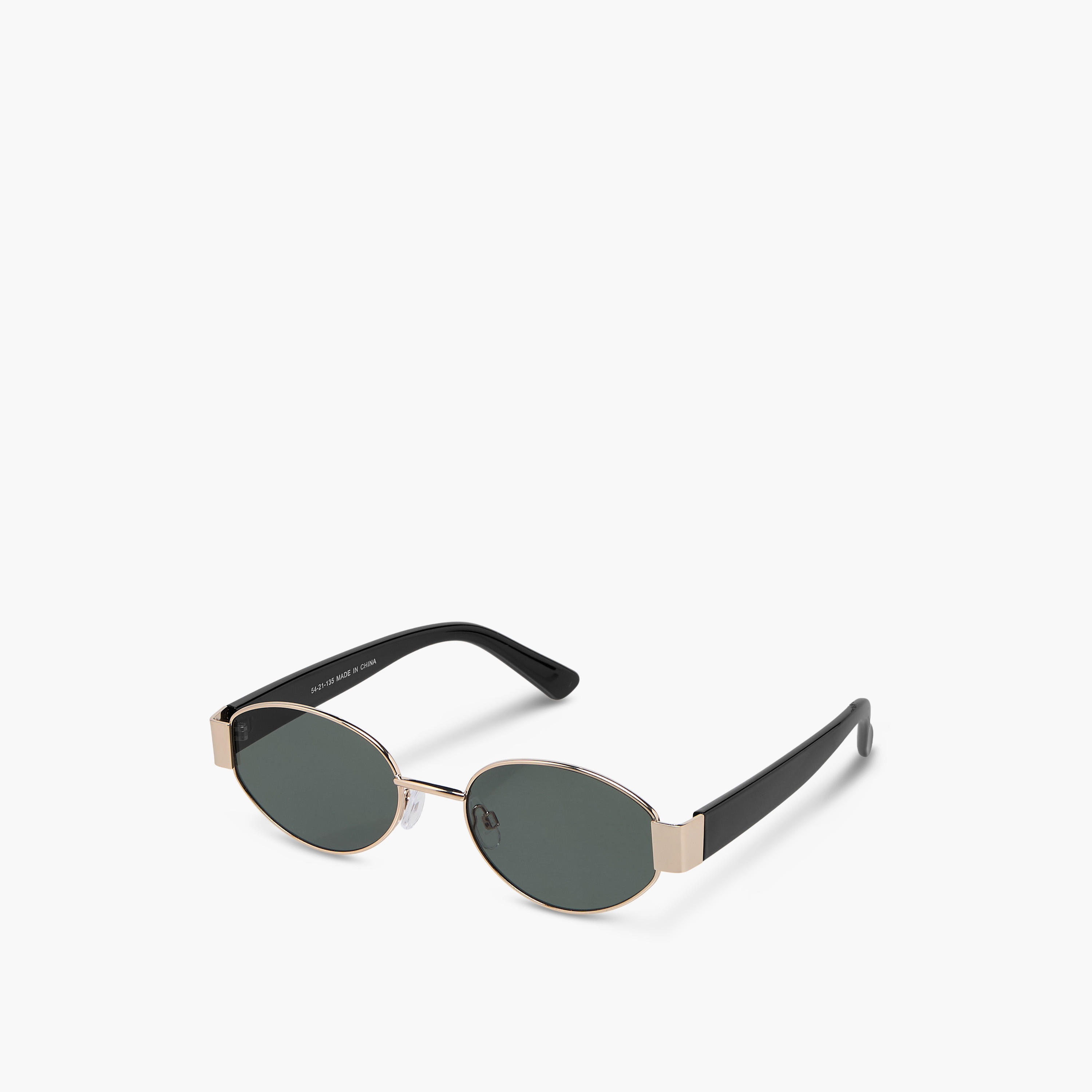Sunglasses Oval UV Protection Black Lens-women-sunglasses-image-1
