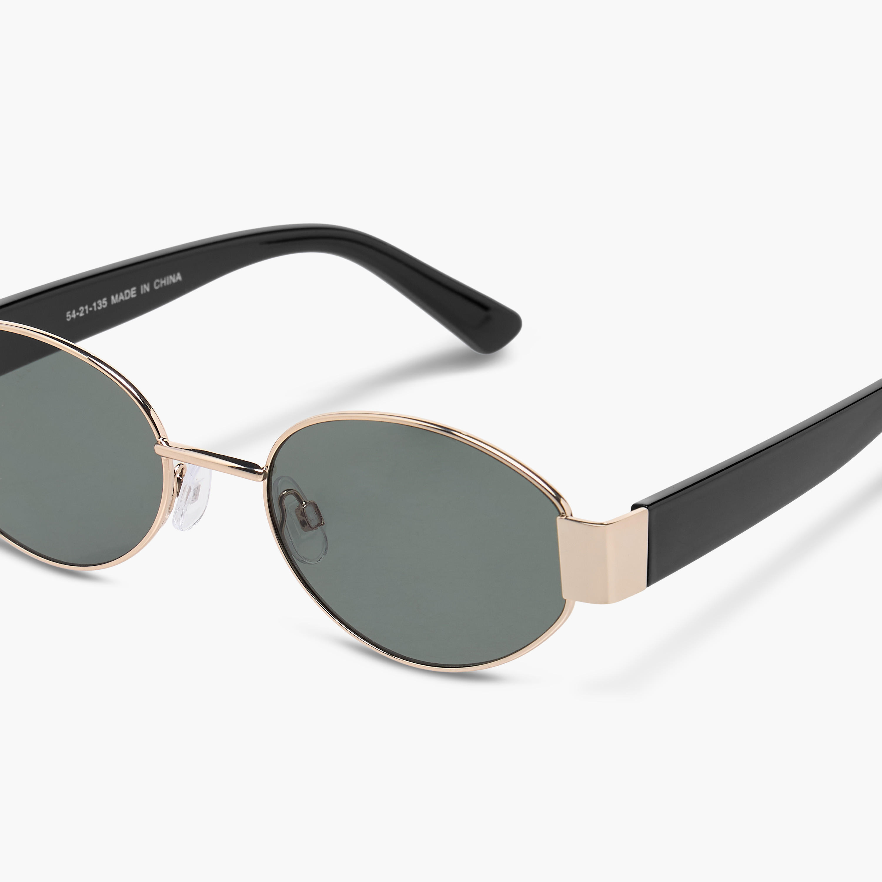 Sunglasses Oval UV Protection Black Lens-women-sunglasses-image-6