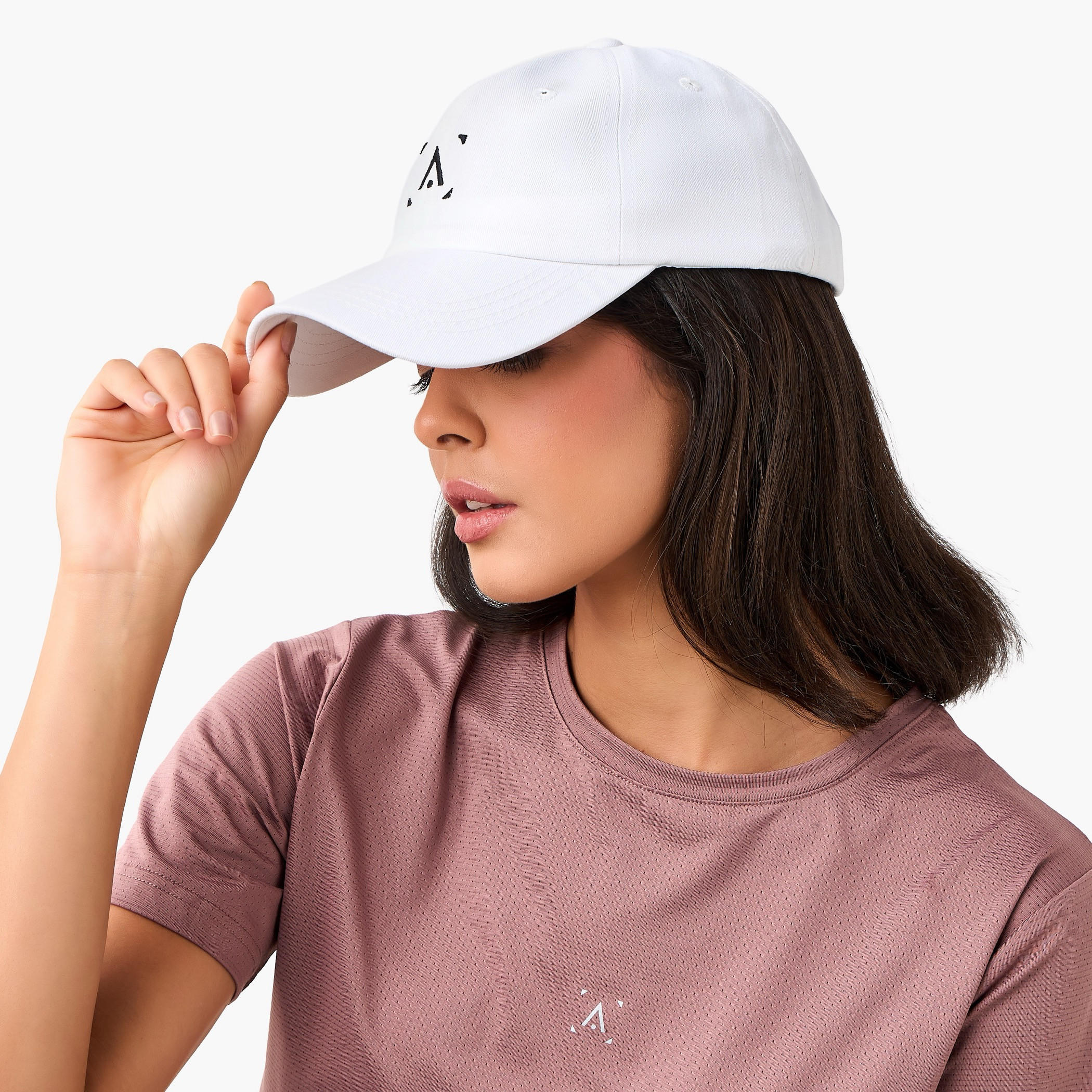 كاب مطرز بحزام بإبزيم إغلاق-women-clothingaccessories-capsandhats-image-2