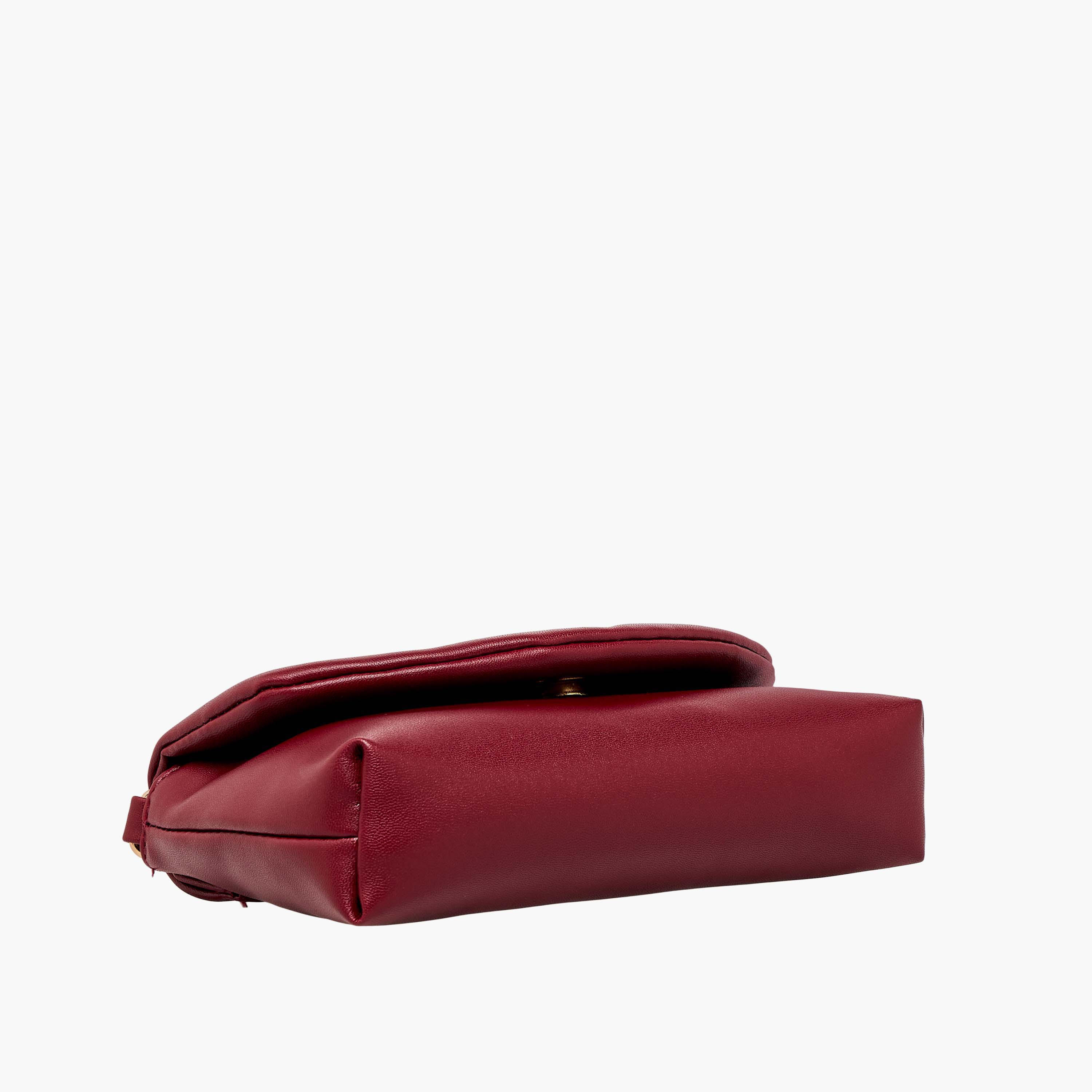 شنطة كروس بودي بارزة الملمس بحزام قابل للتعديل-women-bagsandwallets-handbags-image-6
