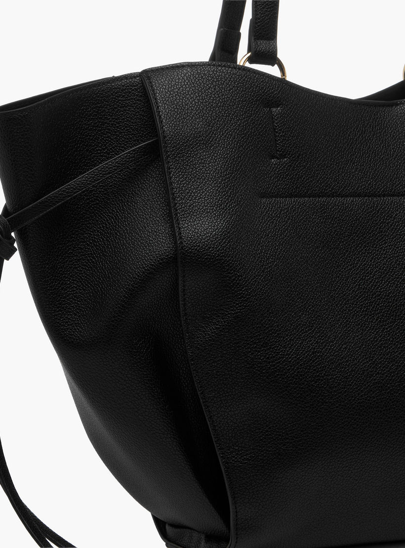 شنطة توتي بارزة الملمس بتفاصيل عقدة-women-bagsandwallets-handbags-image-5