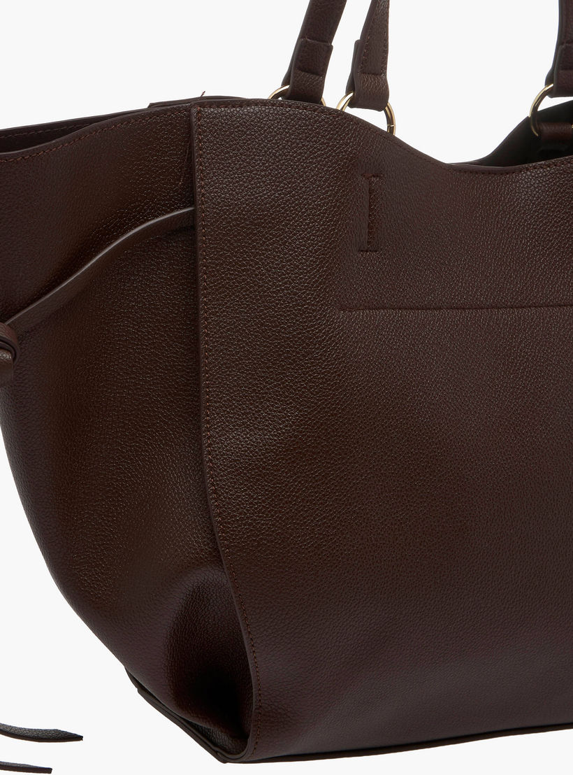 شنطة توتي بارزة الملمس بتفاصيل عقدة-women-bagsandwallets-handbags-image-5