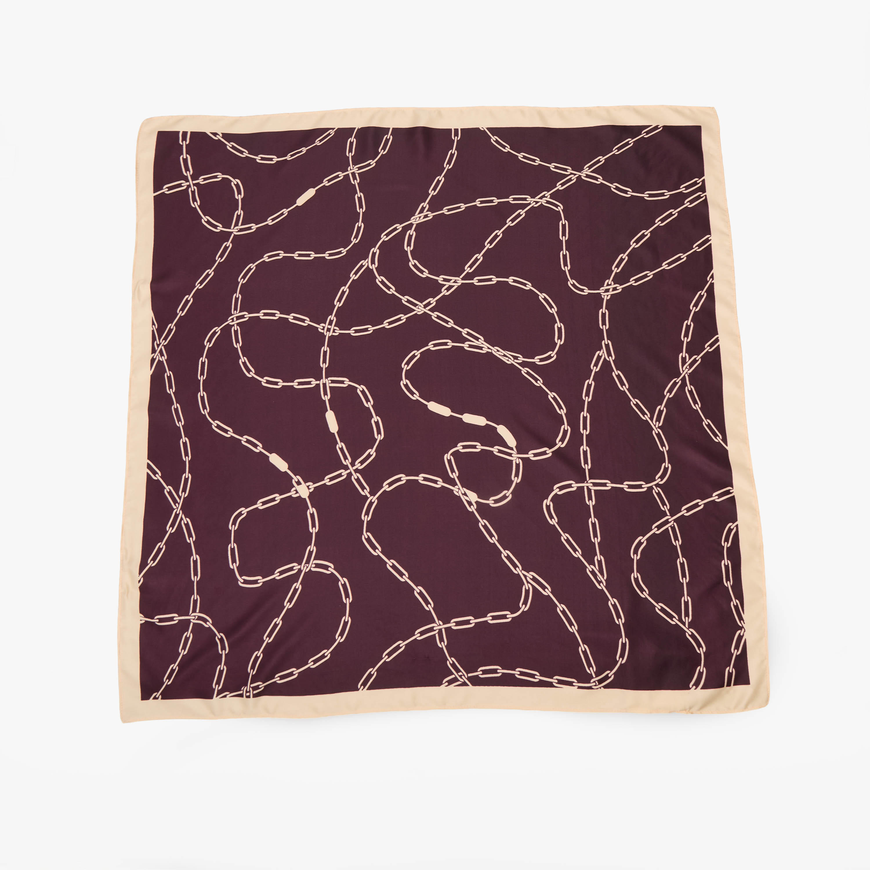 Scarf Square Satin Chain Print-women-clothingaccessories-scarves-image-1
