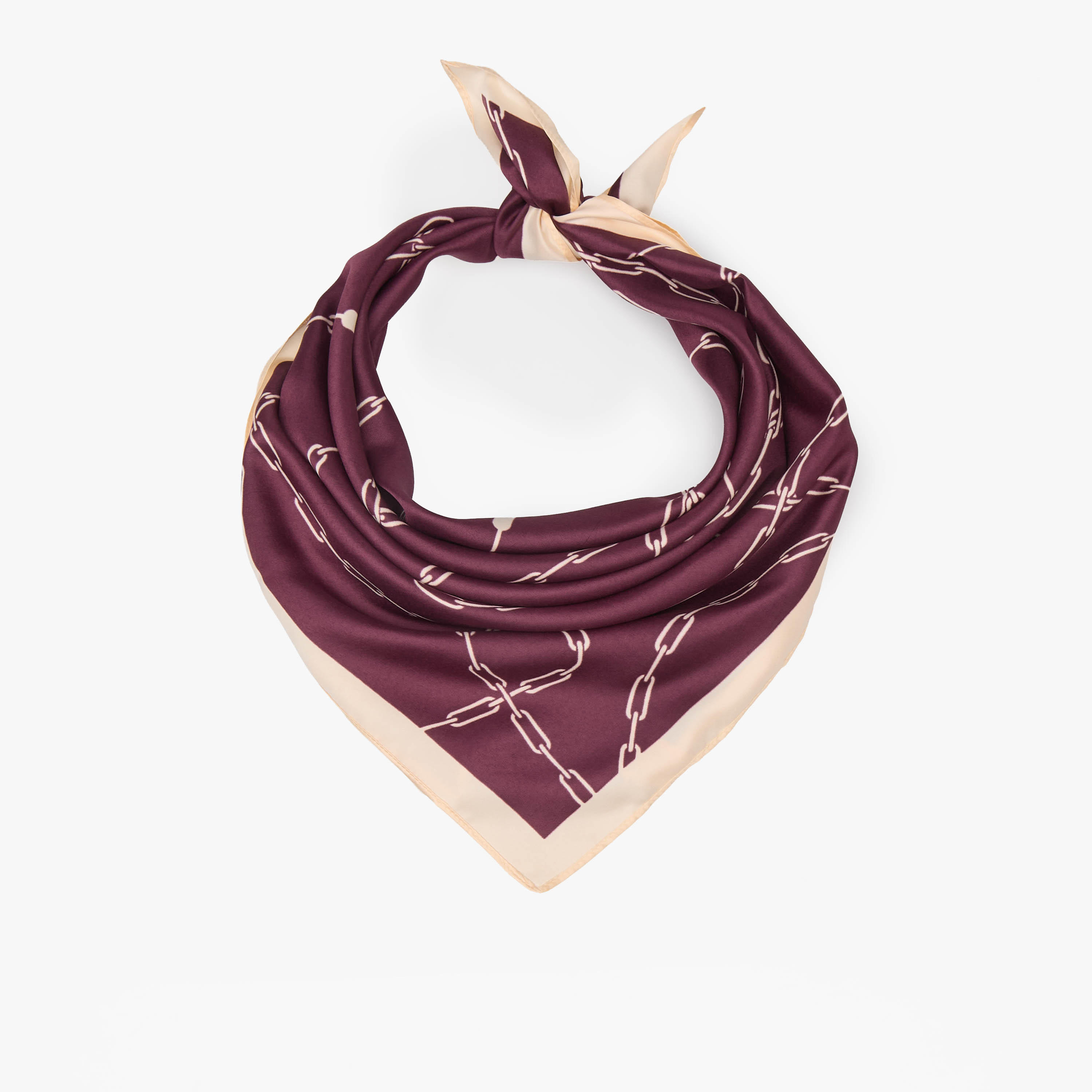 Scarf Square Satin Chain Print-women-clothingaccessories-scarves-image-3