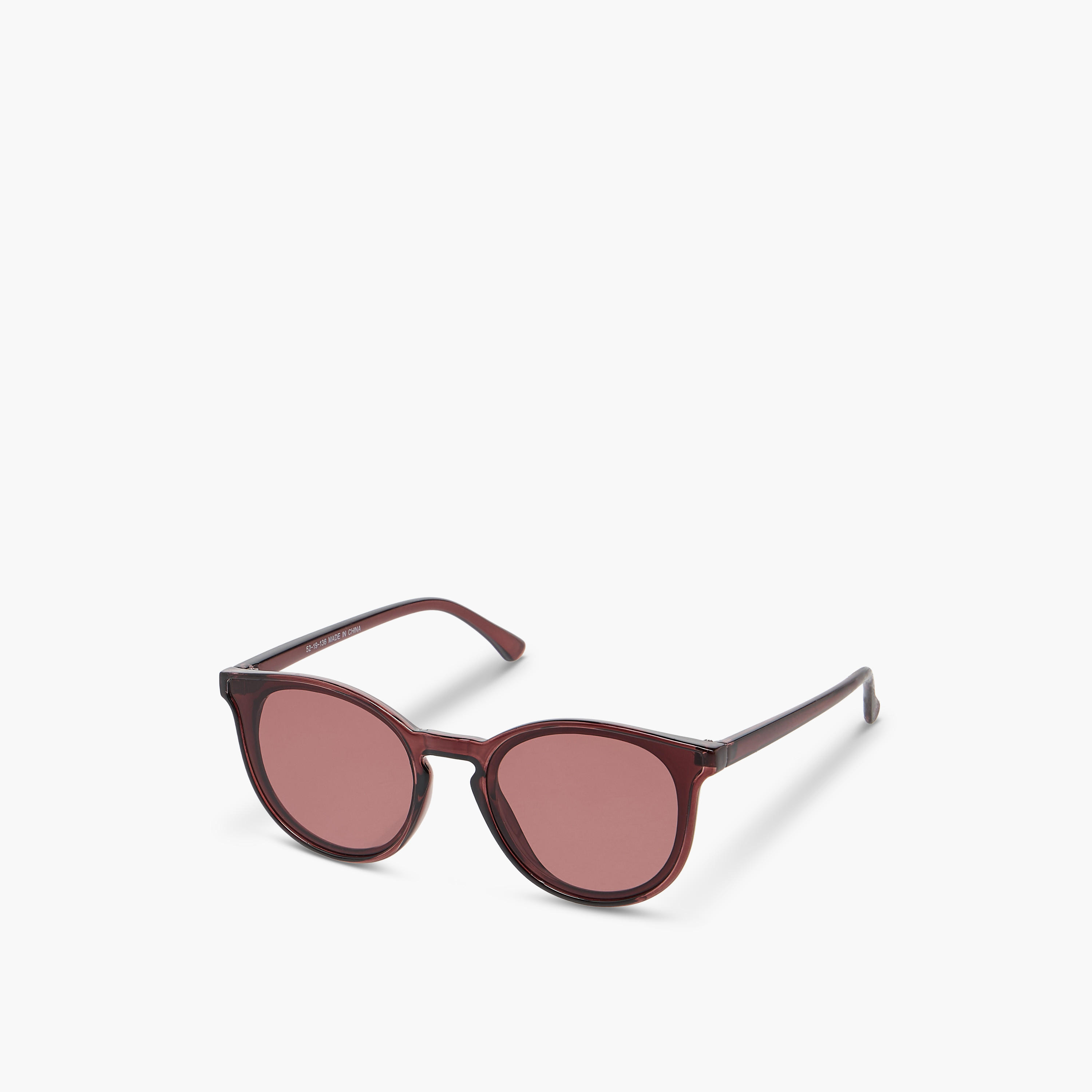 نظارة شمسية دائرية بعدسات بنية مع حماية من الأشعة فوق البنفسجية-women-sunglasses-image-1