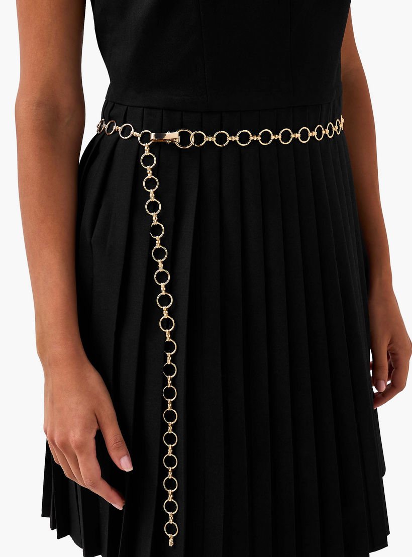 حزام خصر معدني أنيق بمشبك إغلاق قابل للتعديل-women-clothingaccessories-belts-image-2