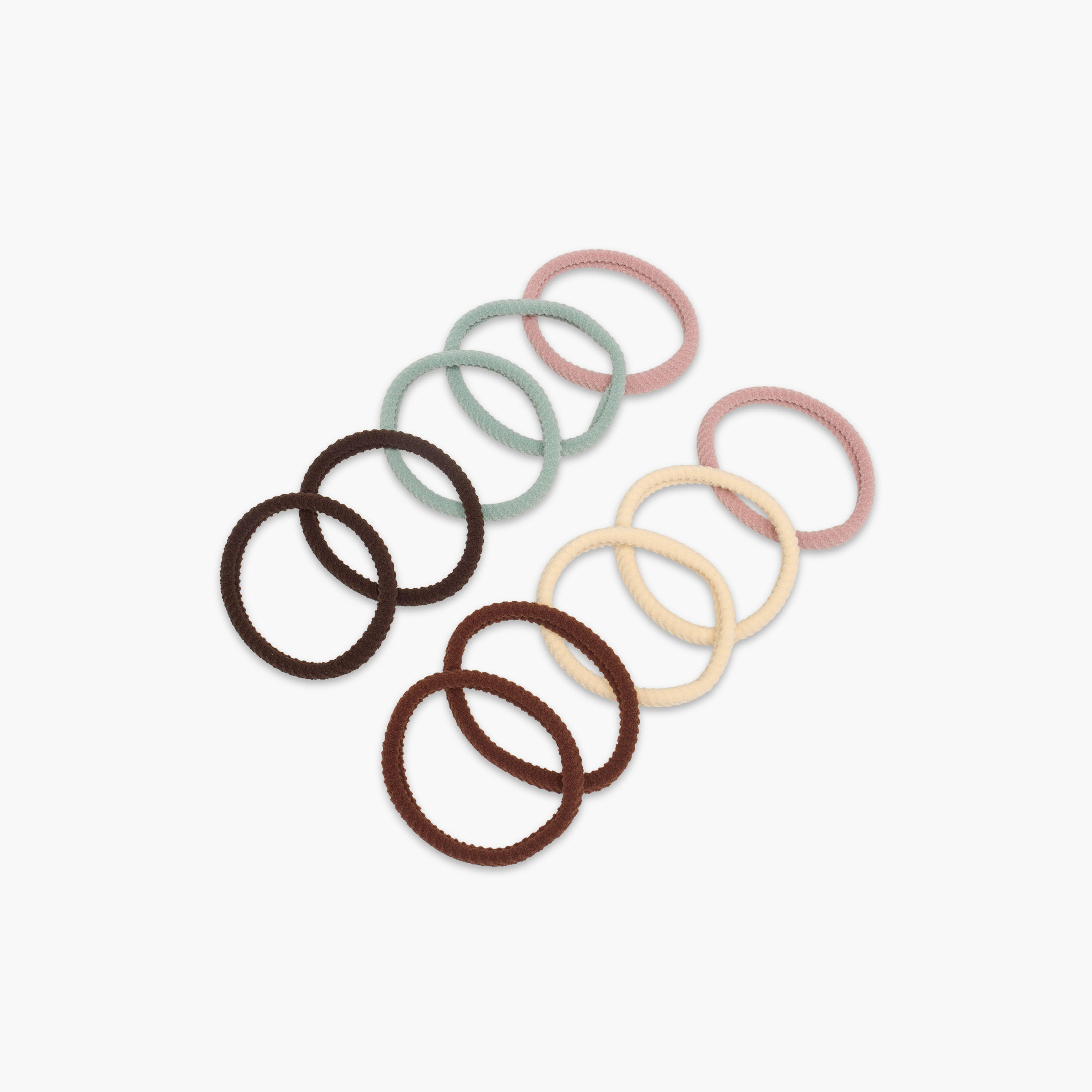 طقم ربطات شعر 10 قطع من جلو-women-hairaccessories-scrunchies-image-2
