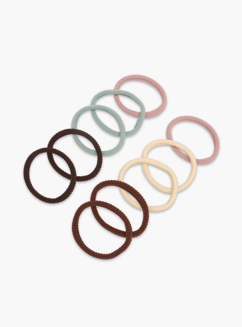 طقم ربطات شعر 10 قطع من جلو-women-hairaccessories-scrunchies-image-2