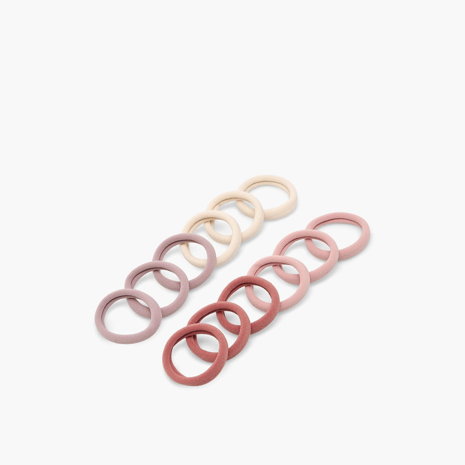 مجموعة ربطات شعر ناعمة ومرنة 12 قطعة من جلو-women-hairaccessories-scrunchies-image-2