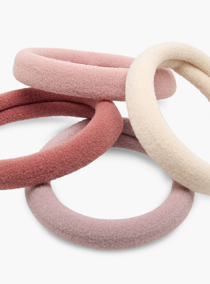 مجموعة ربطات شعر ناعمة ومرنة 12 قطعة من جلو-women-hairaccessories-scrunchies-image-4