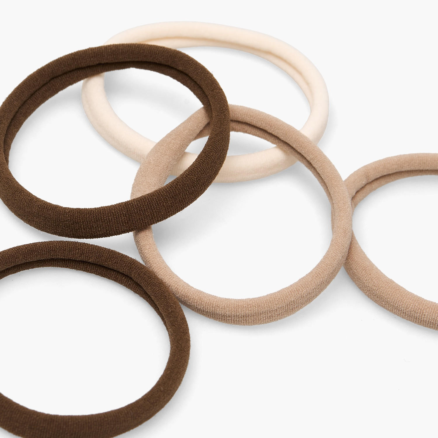 Gloo Pack of 15 Elastane Hair Tie-women-hairaccessories-scrunchies-image-4