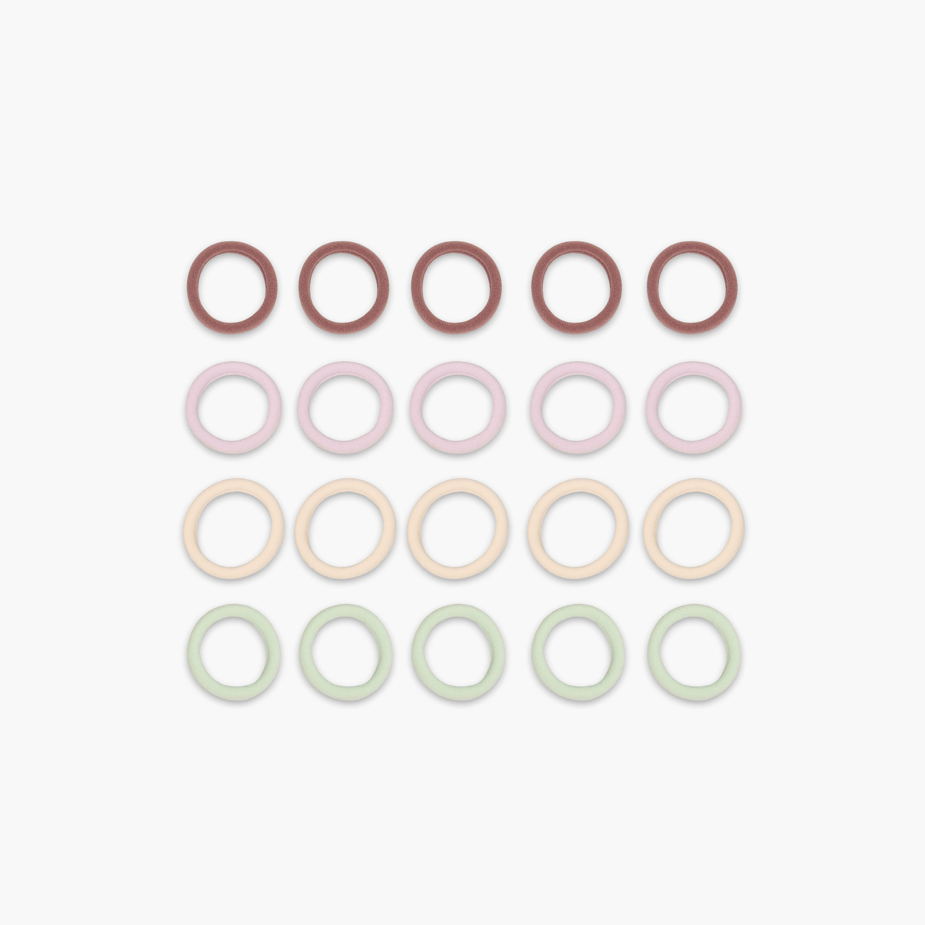 مجموعة ربطات شعر 20 قطعة من جلو-women-hairaccessories-scrunchies-image-3