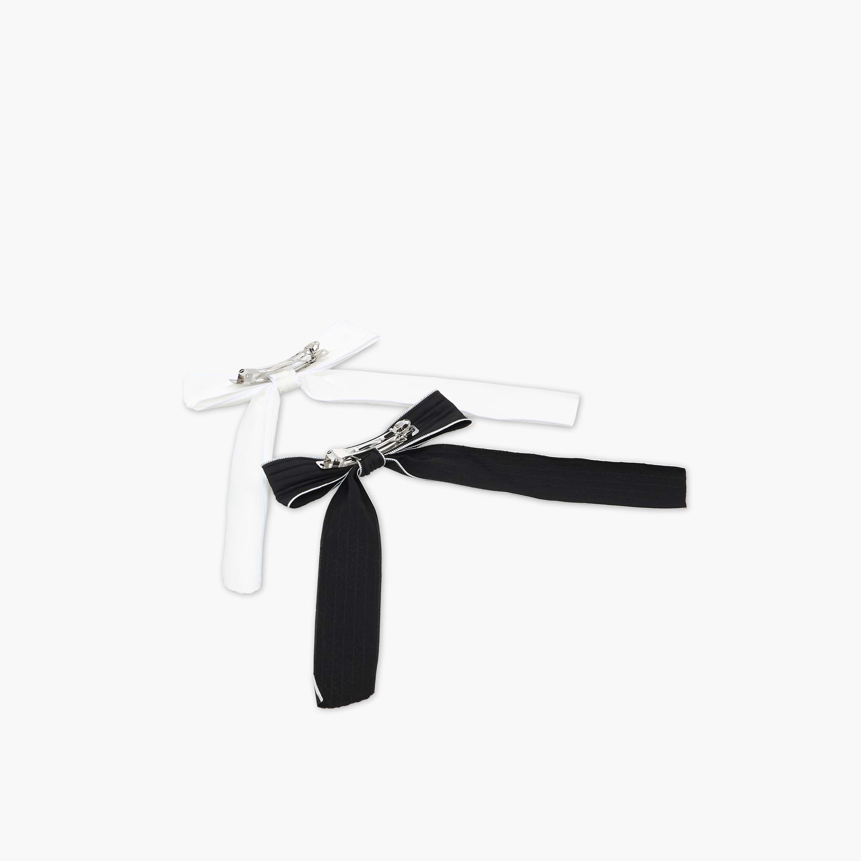 مشبكي شعر بزينة فيونكة من جلو - طقم 2 قطعة-women-hairaccessories-clips-image-5