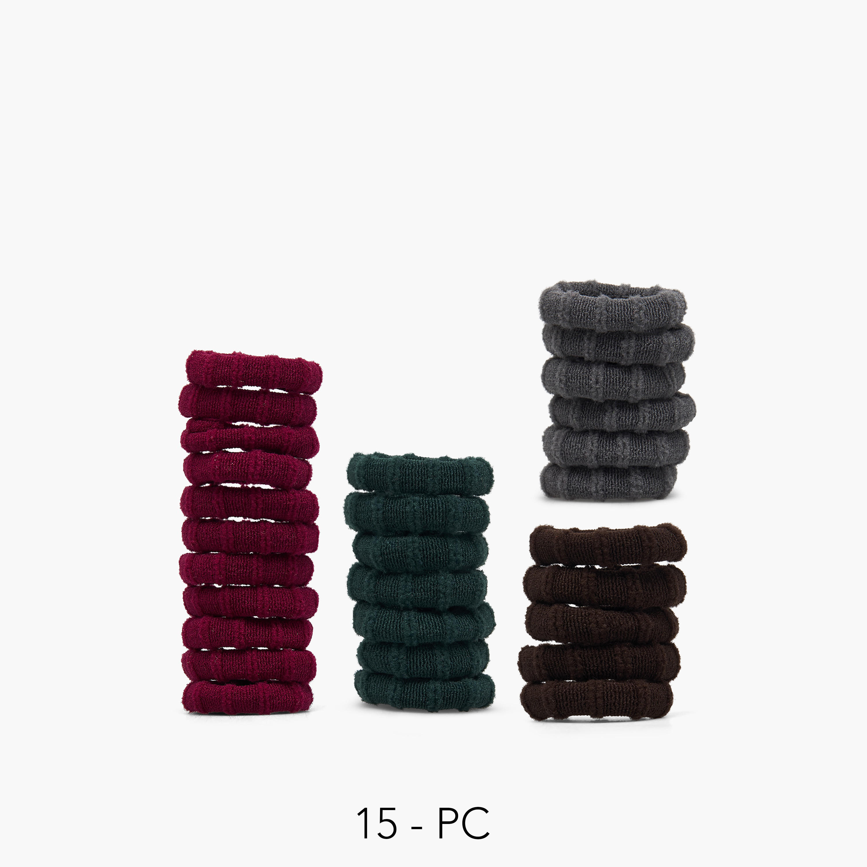 طقم أربطة شعر من جلو - 30 قطعة-women-hairaccessories-scrunchies-image-1