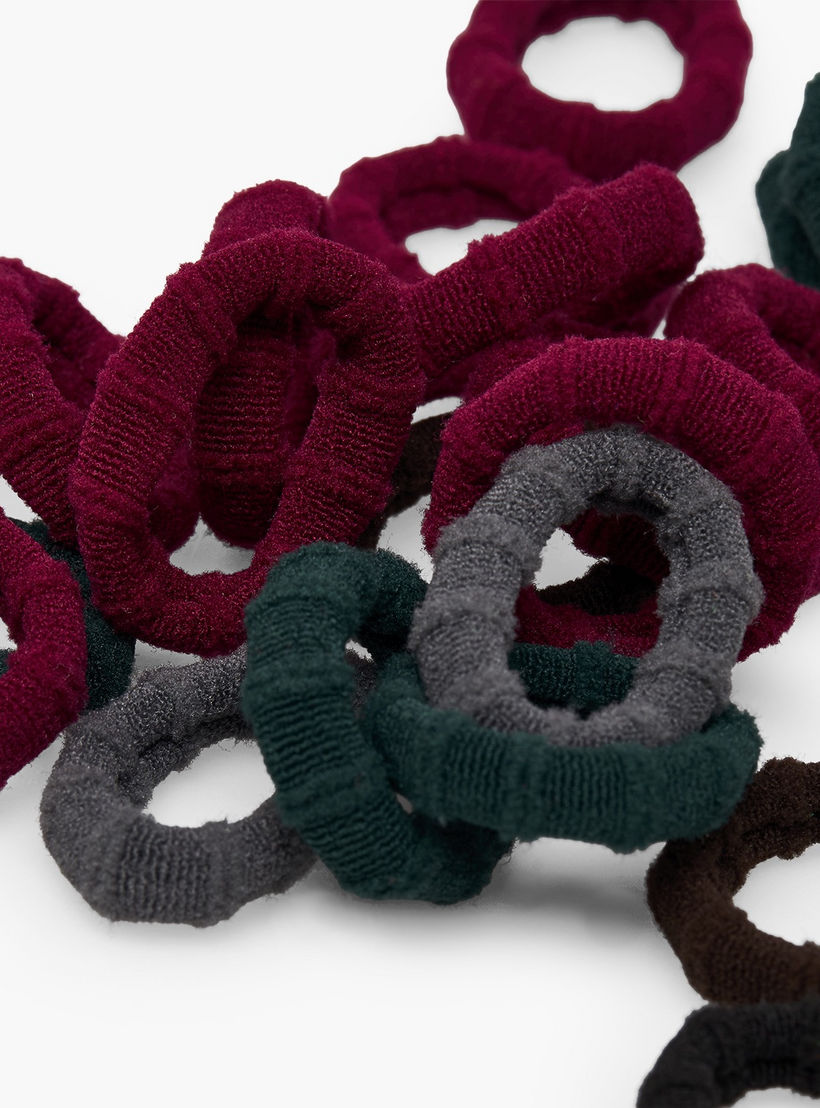 طقم أربطة شعر من جلو - 30 قطعة-women-hairaccessories-scrunchies-image-4