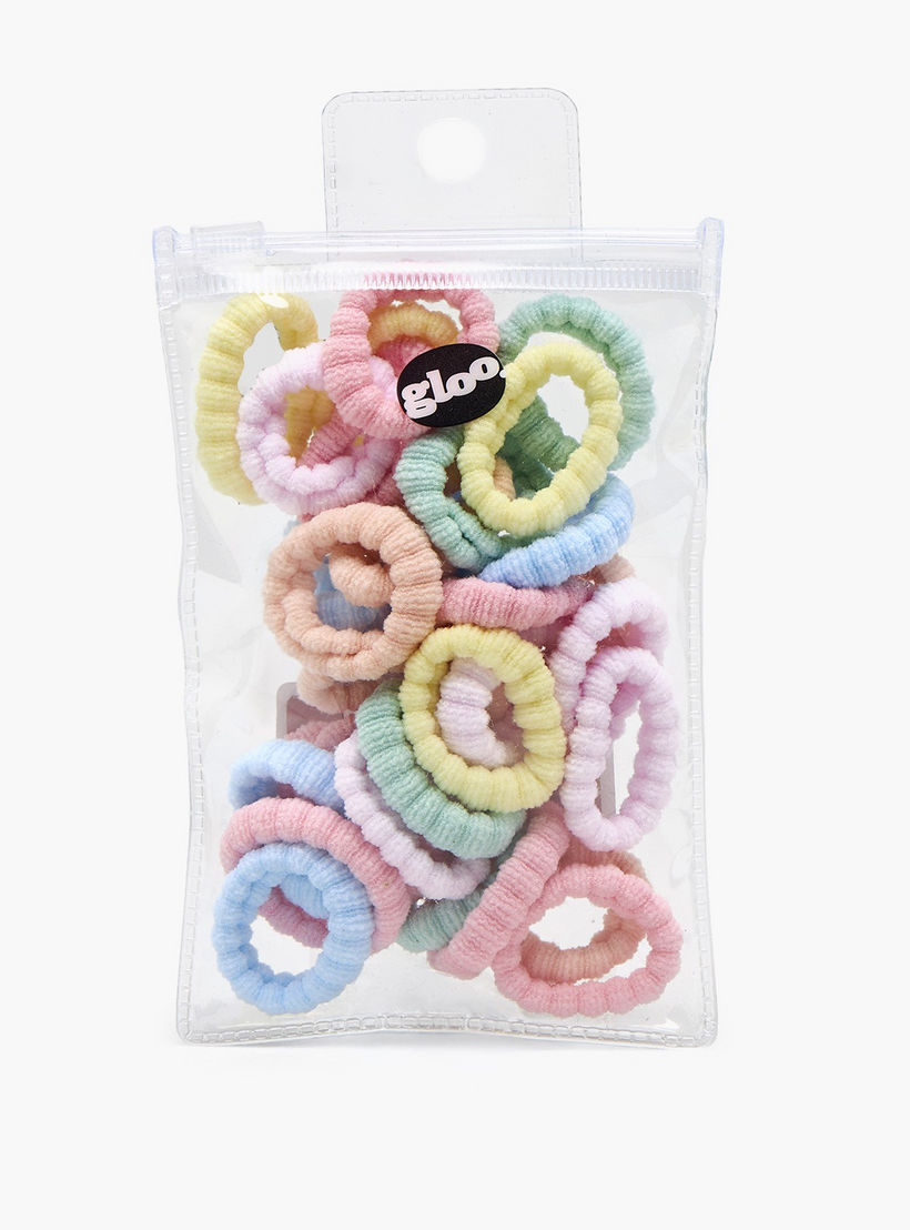 طقم أربطة شعر من جلو - 30 قطعة-women-hairaccessories-scrunchies-image-11