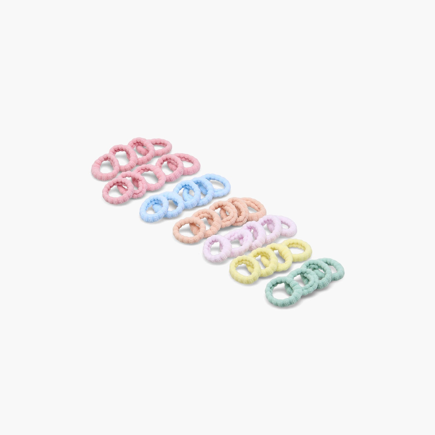 طقم أربطة شعر من جلو - 30 قطعة-women-hairaccessories-scrunchies-image-9
