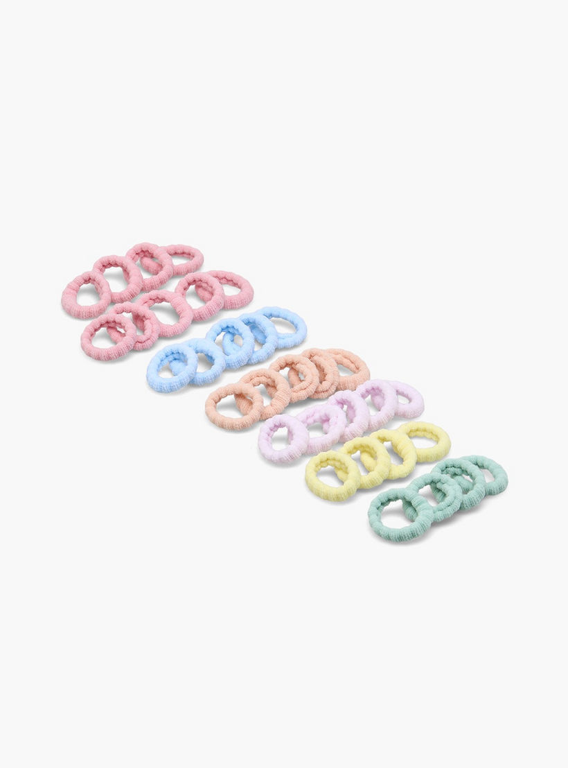 طقم أربطة شعر من جلو - 30 قطعة-women-hairaccessories-scrunchies-image-9