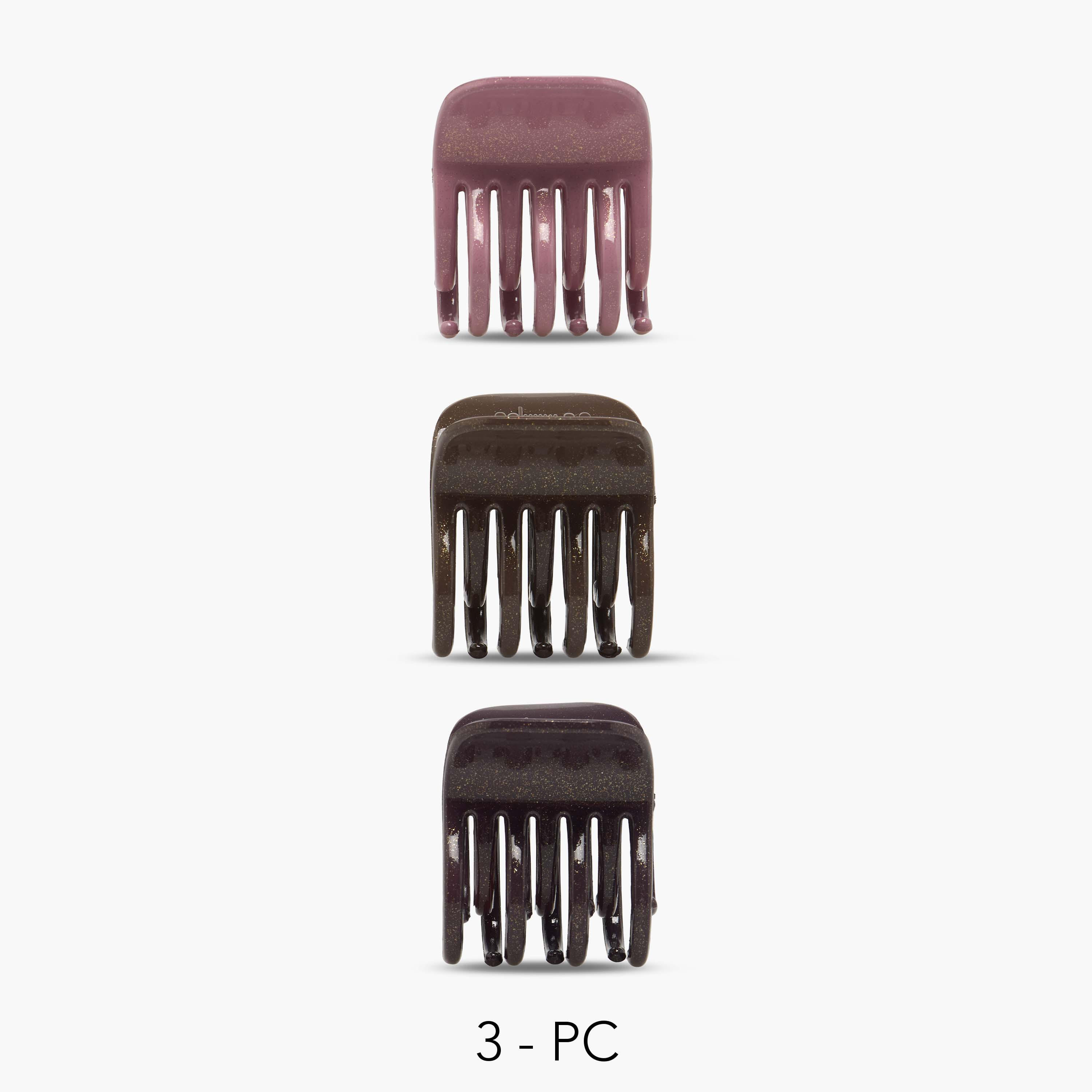 مشابك شعر بتشطيب جليتر من جلو - عبوة 3 قطع-women-hairaccessories-clamps-image-1