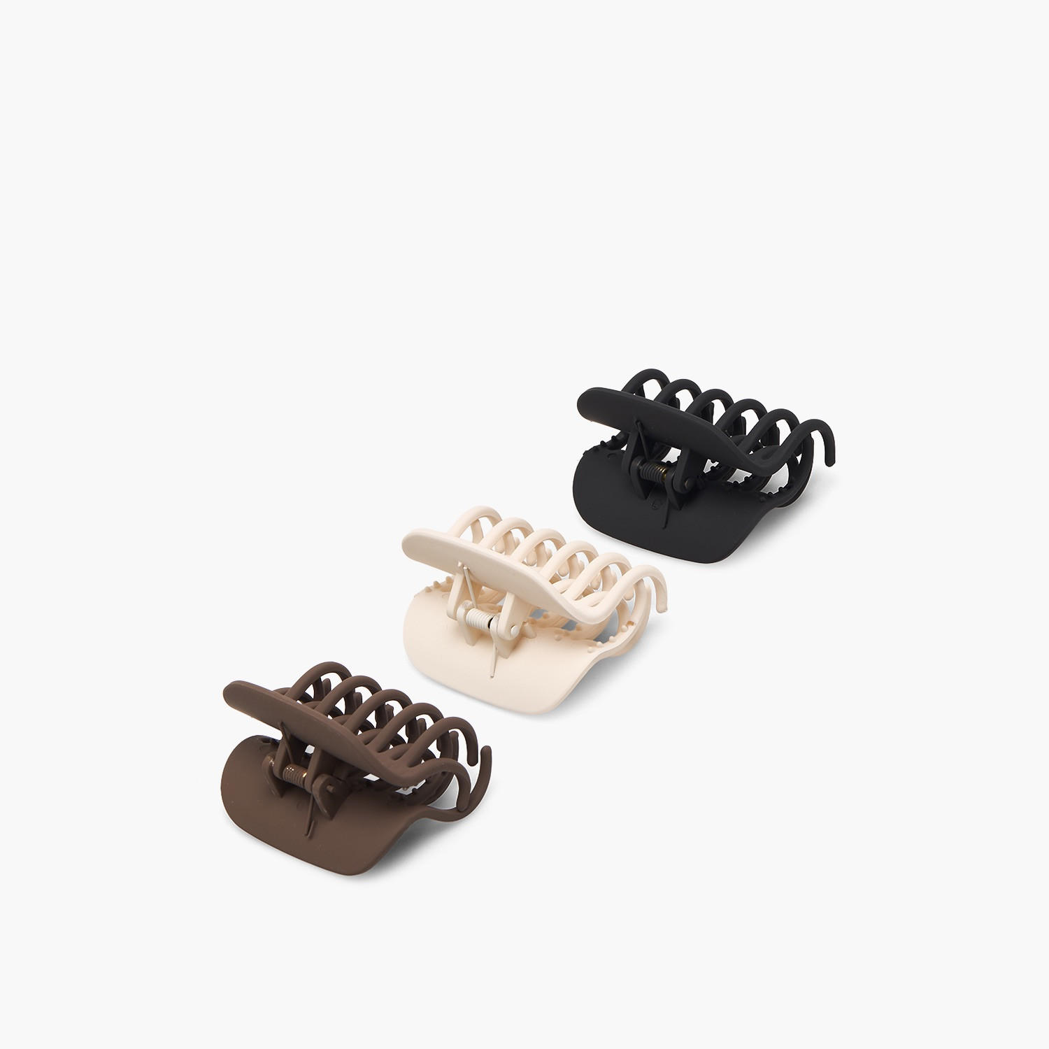 مشابك شعر بتشطيب جليتر من جلو - عبوة 3 قطع-women-hairaccessories-clamps-image-5