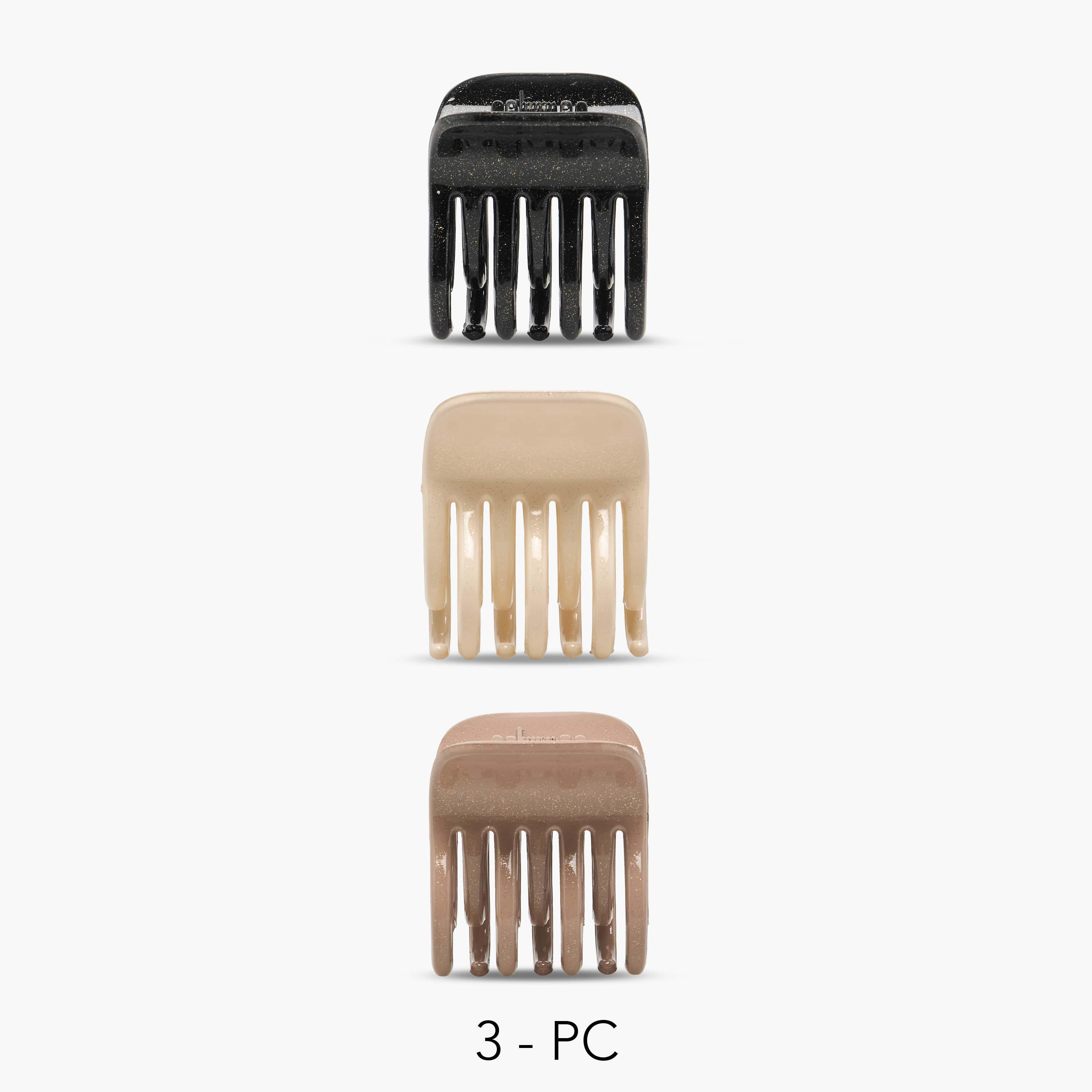 مشابك شعر بتشطيب جليتر من جلو - عبوة 3 قطع-women-hairaccessories-clamps-image-1