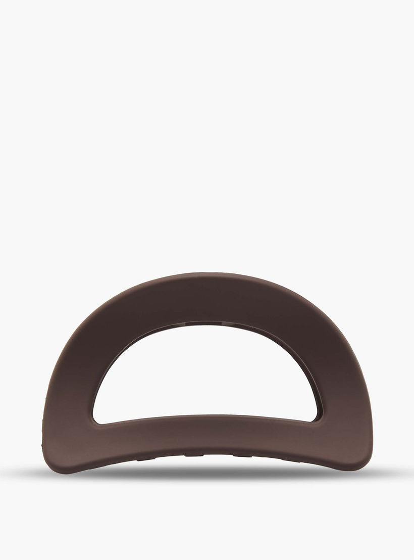 مشابك شعر بتصميم منحني ومفرغ من جلو - عبوة 3 قطع-women-hairaccessories-clamps-image-2