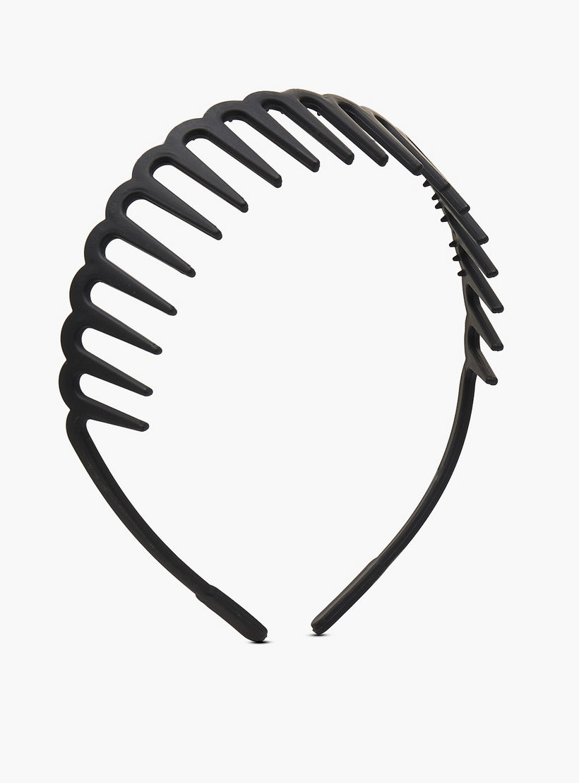 طقم شريطة رأس بأسنان طويلة 3 قطع من جلو-women-hairaccessories-bands-image-3