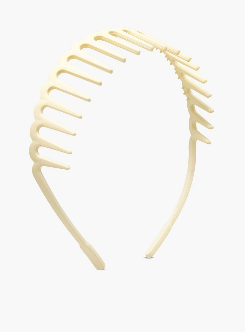 طقم شريطة رأس بأسنان طويلة 3 قطع من جلو-women-hairaccessories-bands-image-4