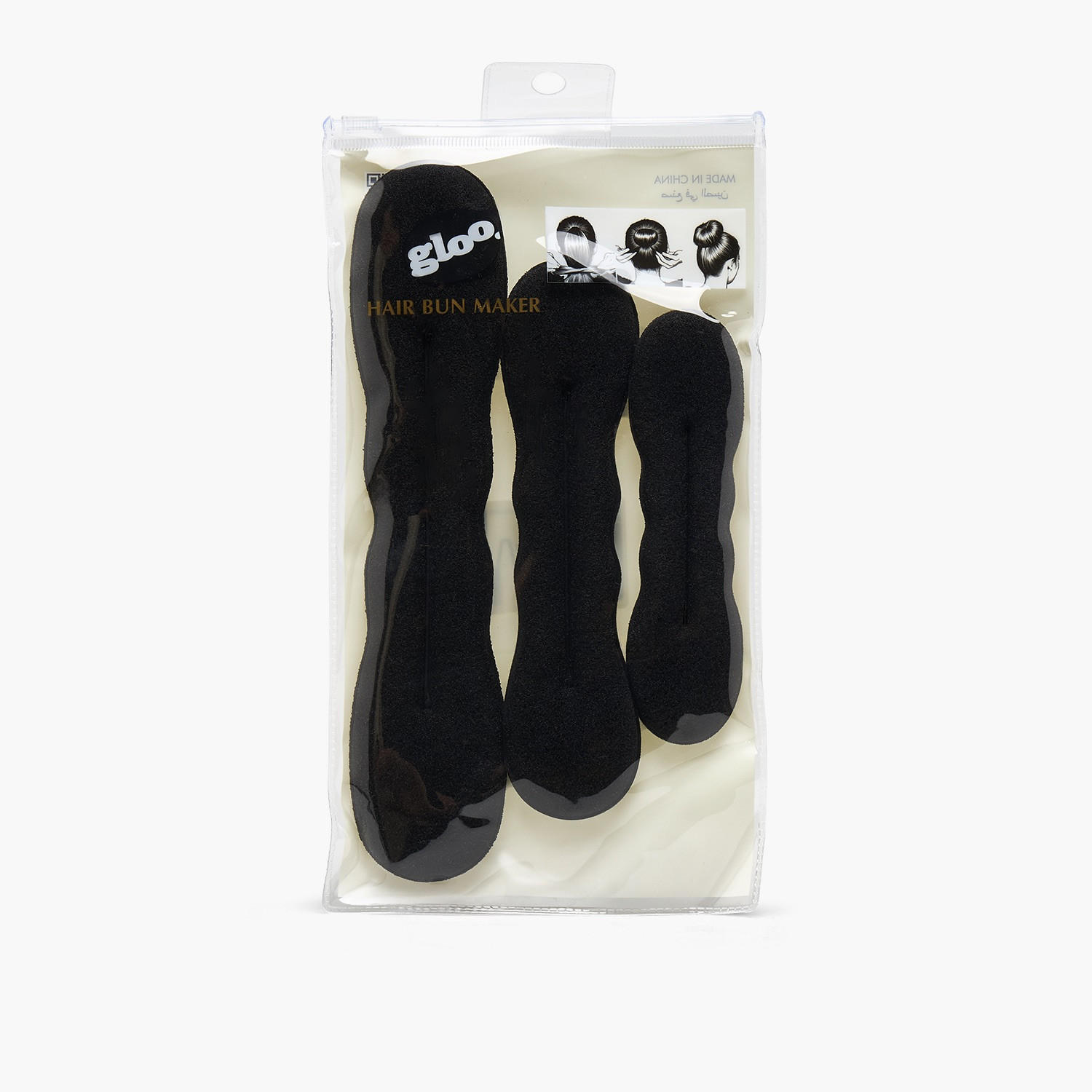 مجموعة صانعة كعكة الشعر 3 قطع من جلو-women-hairaccessories-others-image-6