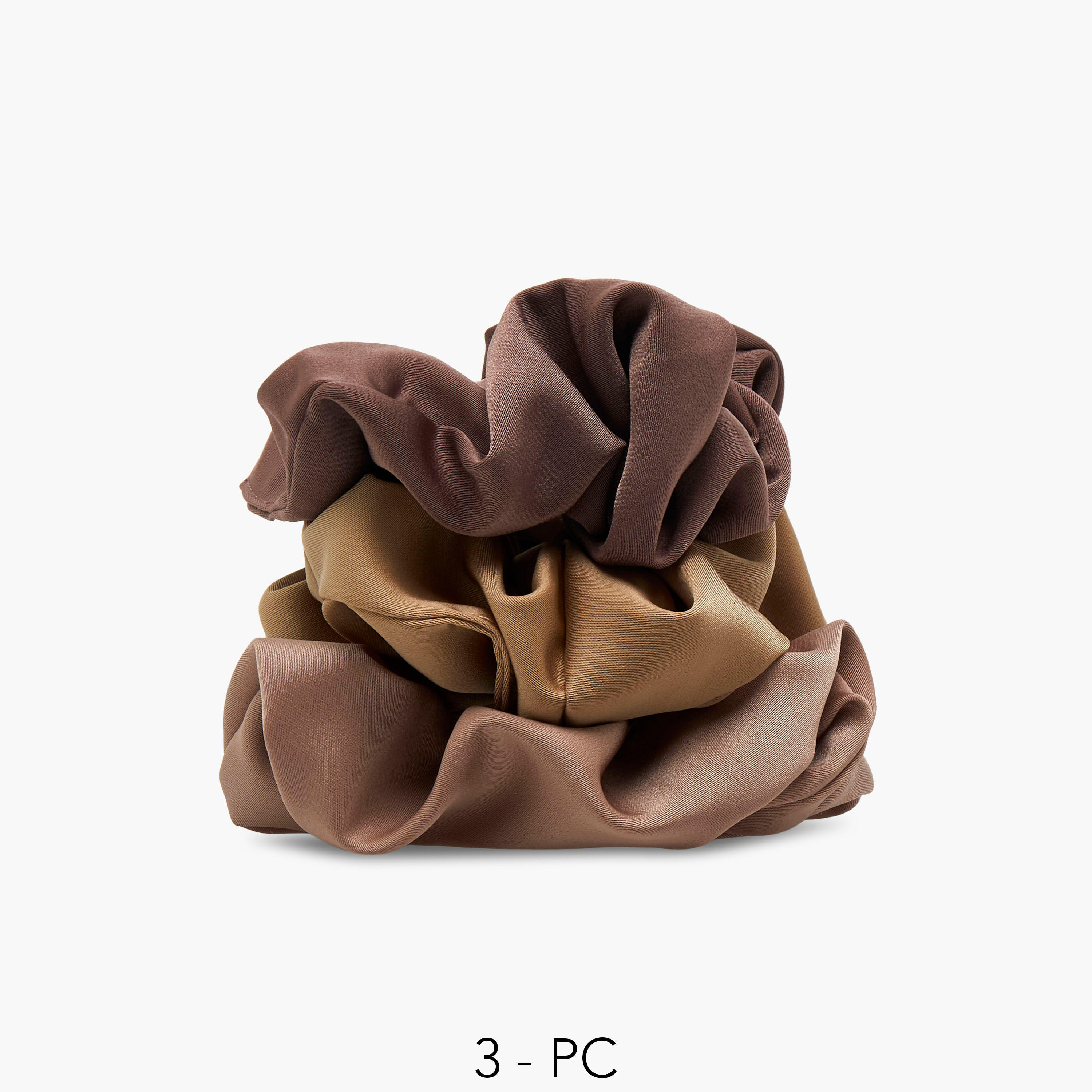 طقم ربطات شعر ستان 3 قطع من جلو-women-hairaccessories-scrunchies-image-1