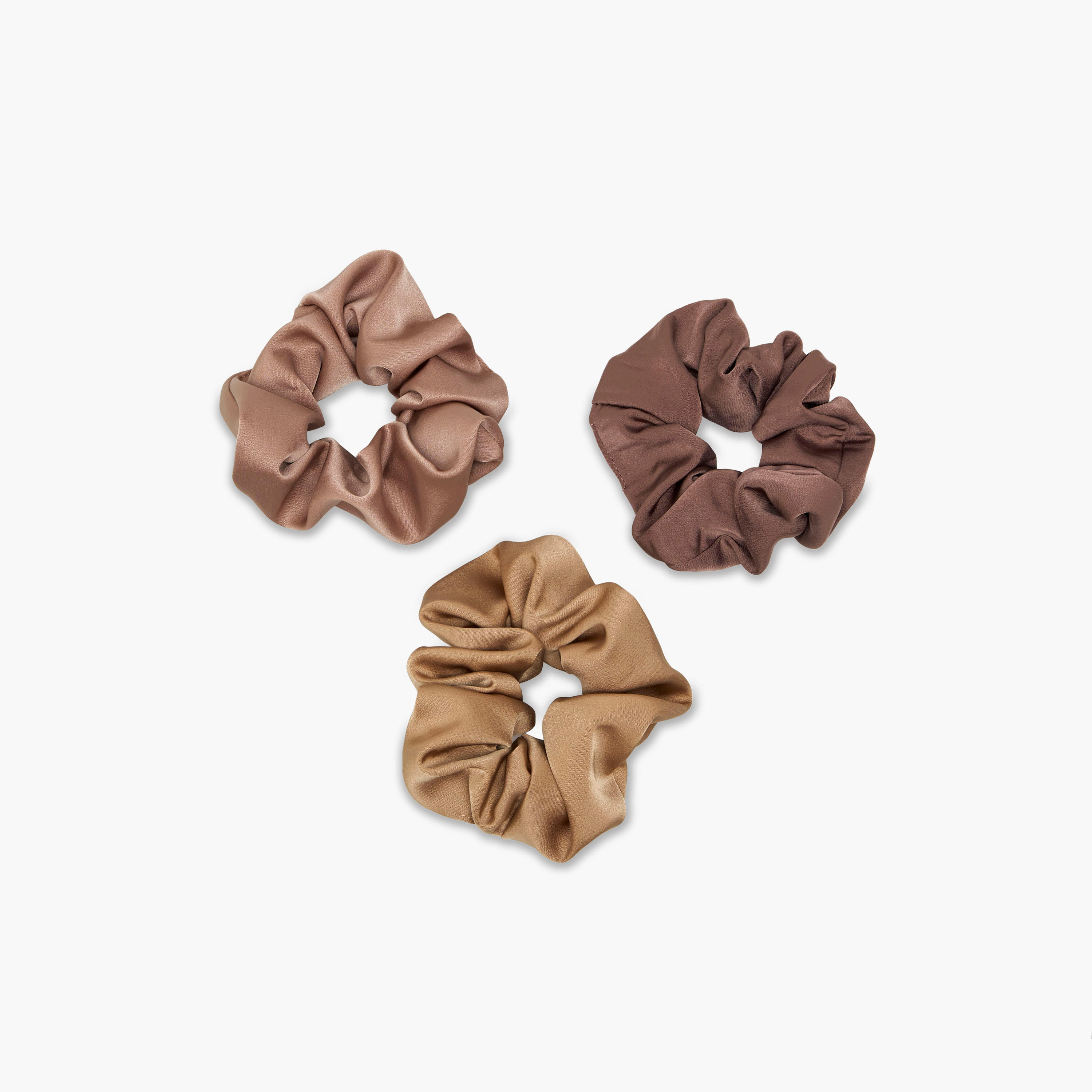 طقم ربطات شعر ستان 3 قطع من جلو-women-hairaccessories-scrunchies-image-3