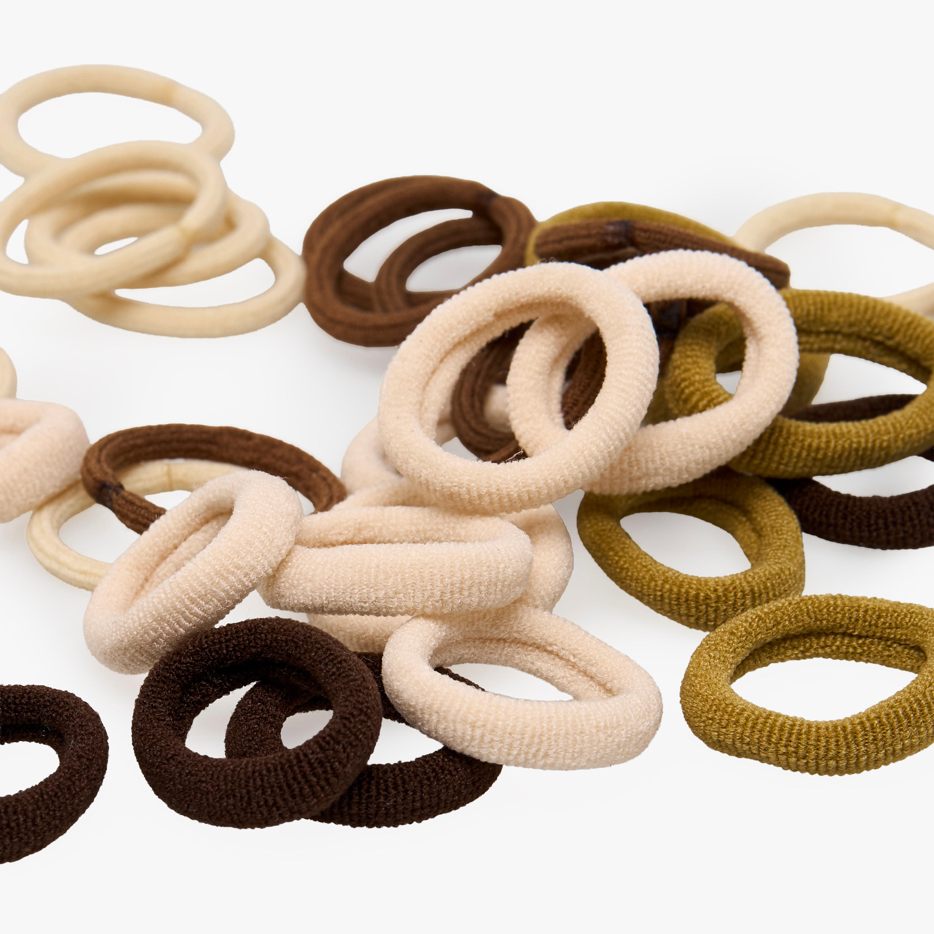 مجموعة ربطات شعر 40 قطعة من جلو-women-hairaccessories-scrunchies-image-4