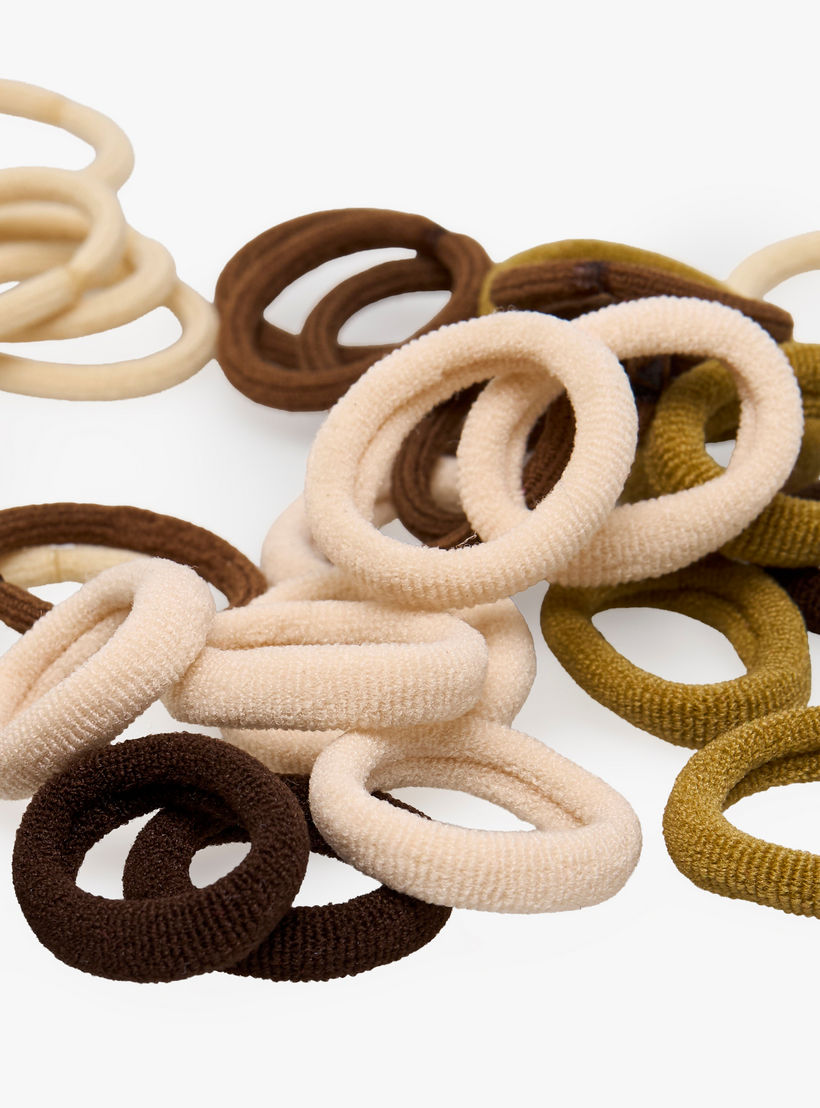مجموعة ربطات شعر 40 قطعة من جلو-women-hairaccessories-scrunchies-image-4