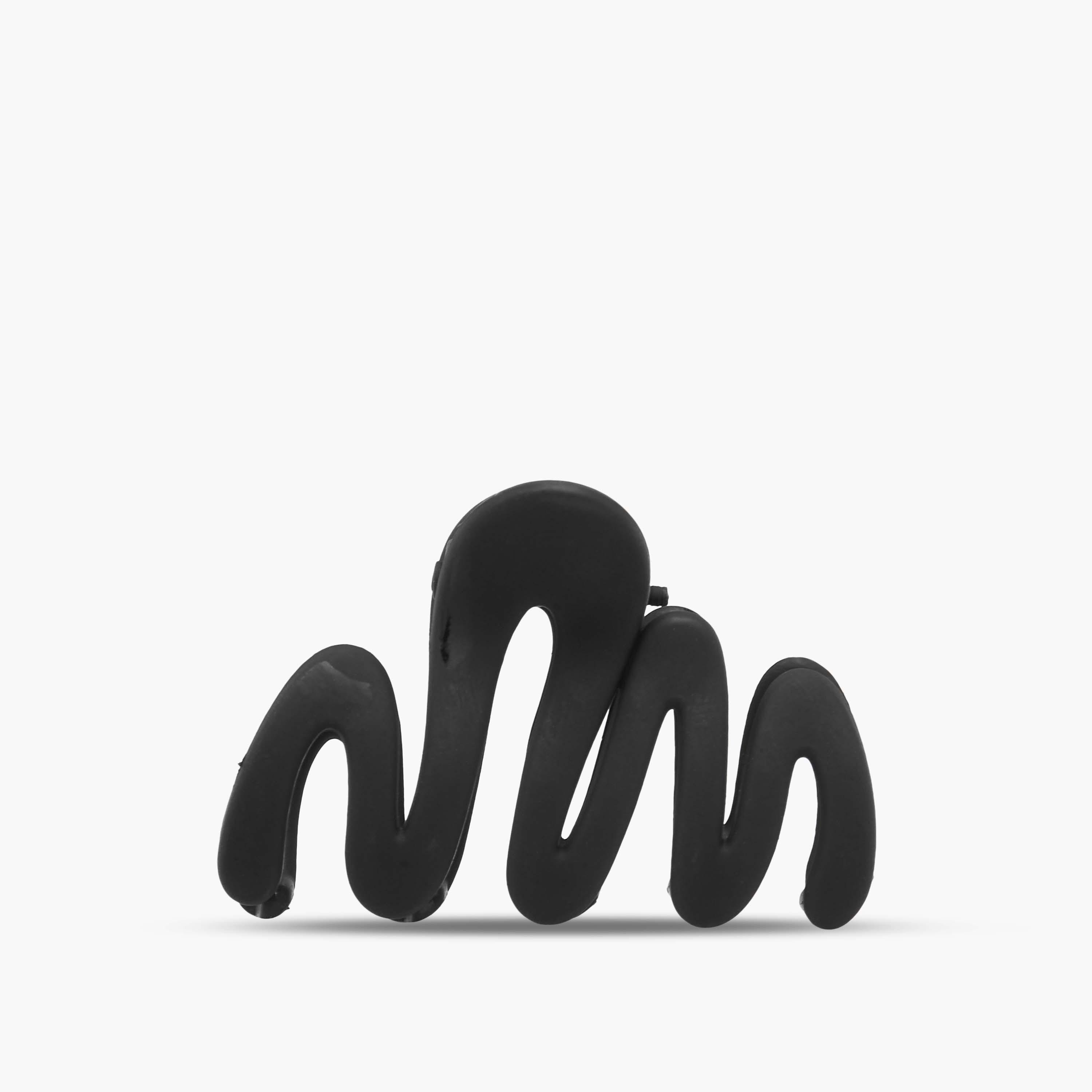 مشابك شعر مموجة بلمسة مطفية من جلو - طقم 4 قطع-women-hairaccessories-clamps-image-4