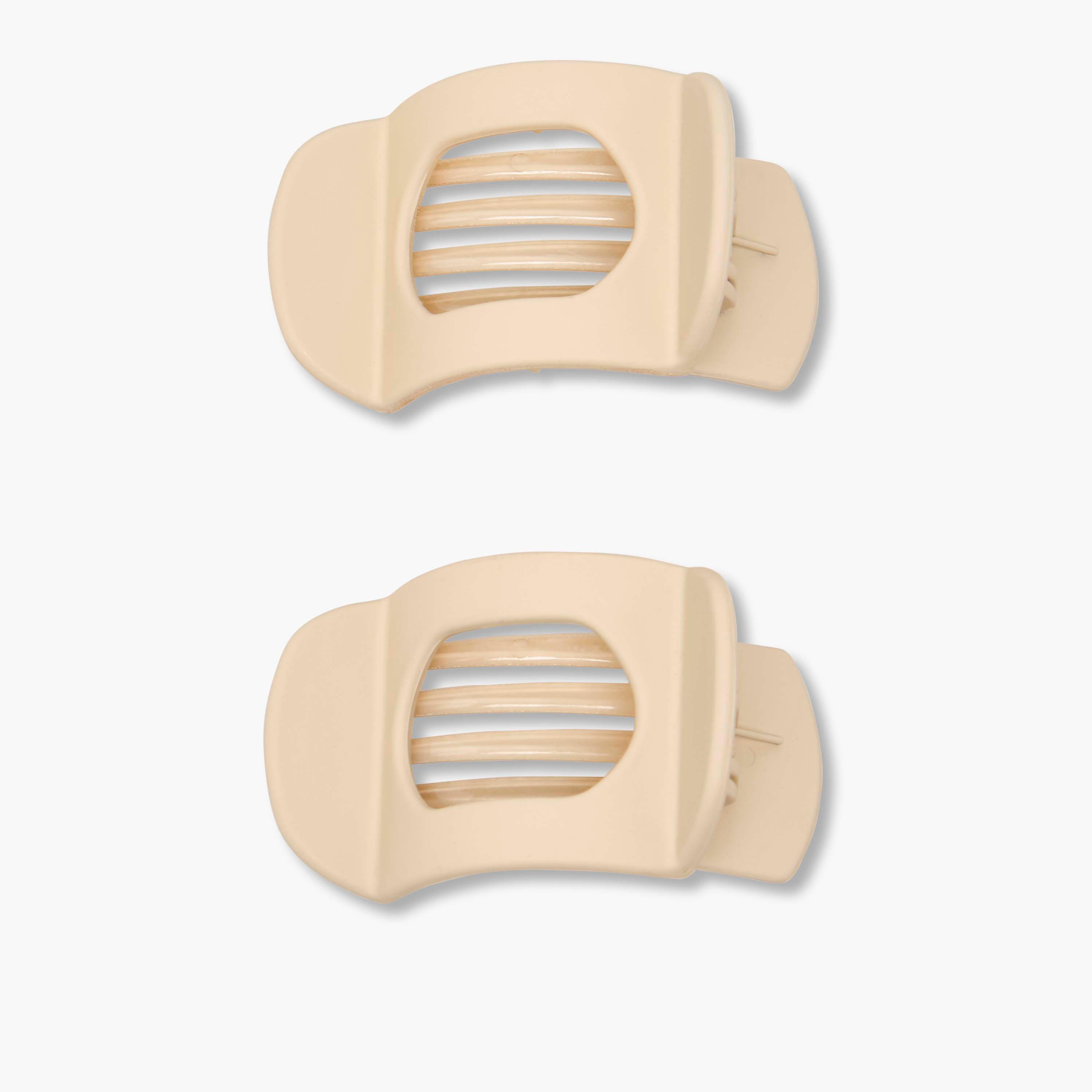 مشابك شعر منحنية ومفرغة من جلو - عبوة 4 قطع-women-hairaccessories-clamps-image-2