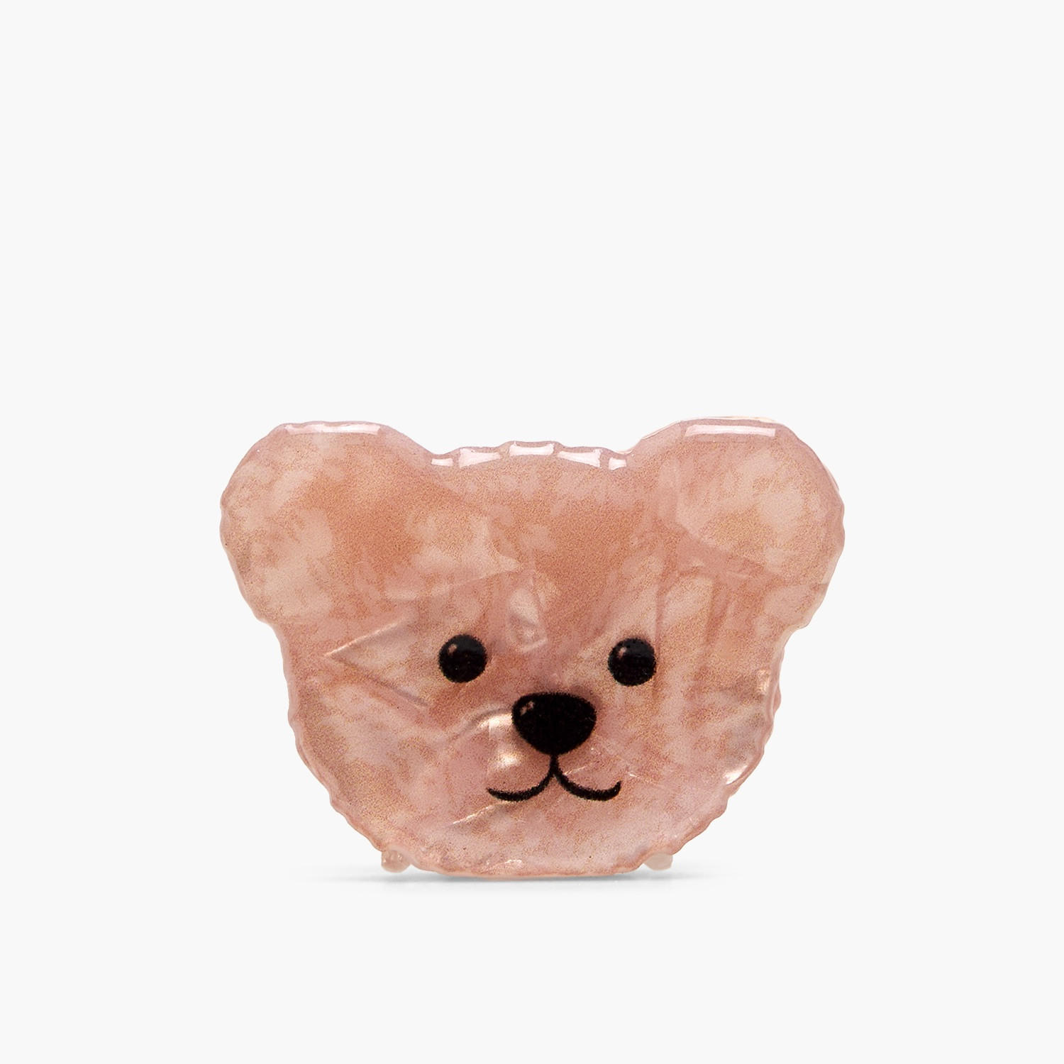 Gloo Pack of 4 Bear Hair Clamp with Textured Finish-women-hairaccessories-clamps-image-5
