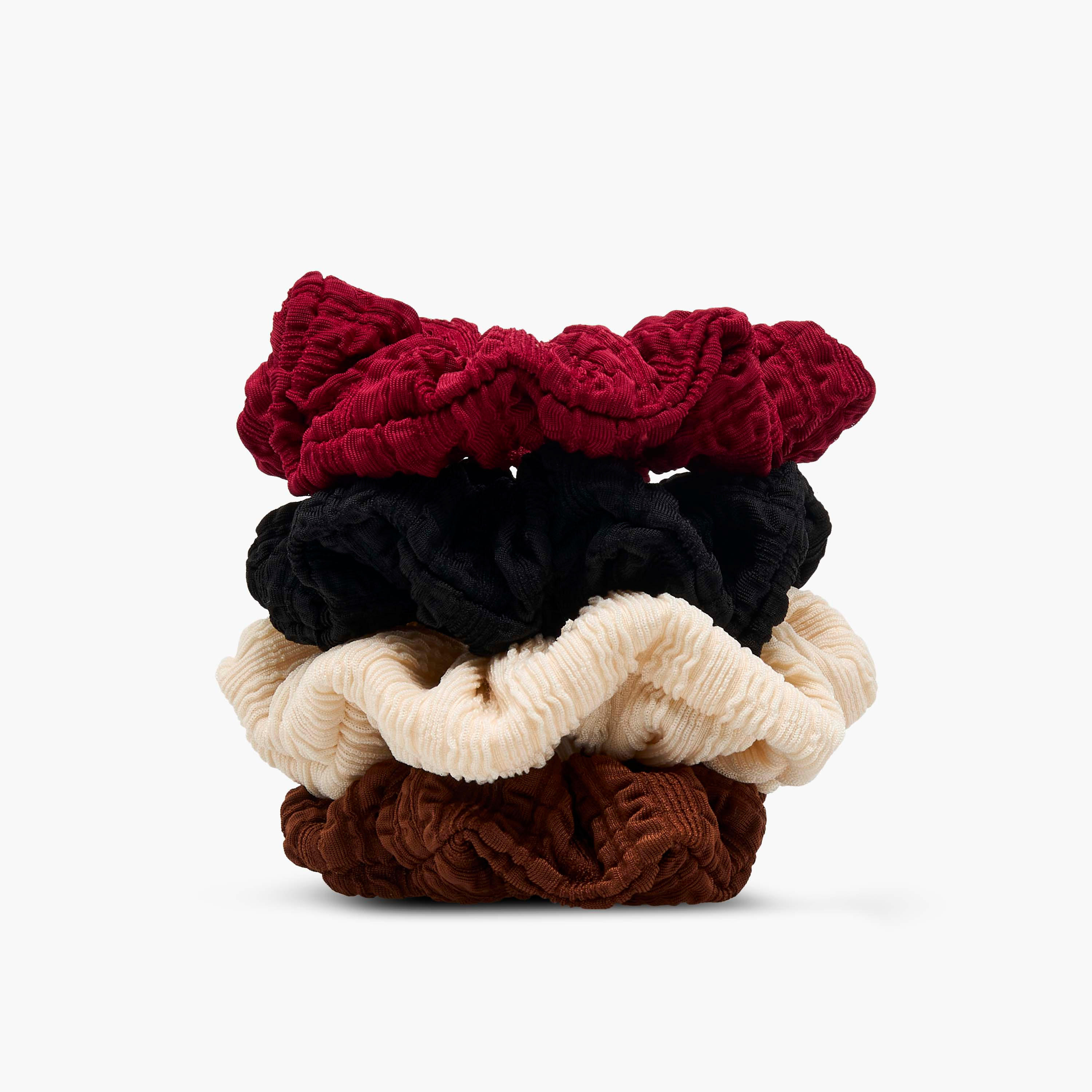 مجموعة ربطات شعر 4 قطع من جلو-women-hairaccessories-scrunchies-image-2