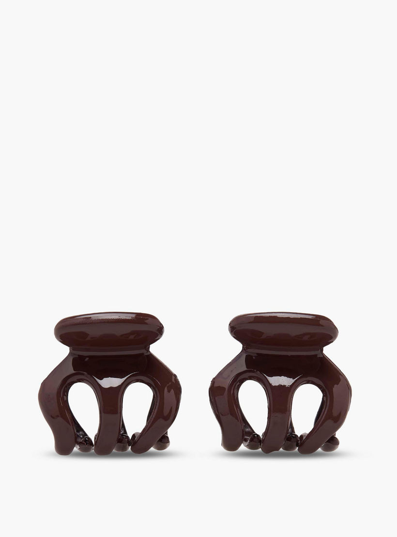 طقم مشابك شعر منحنية بفتحات 5 قطع من جلو-women-hairaccessories-clamps-image-3