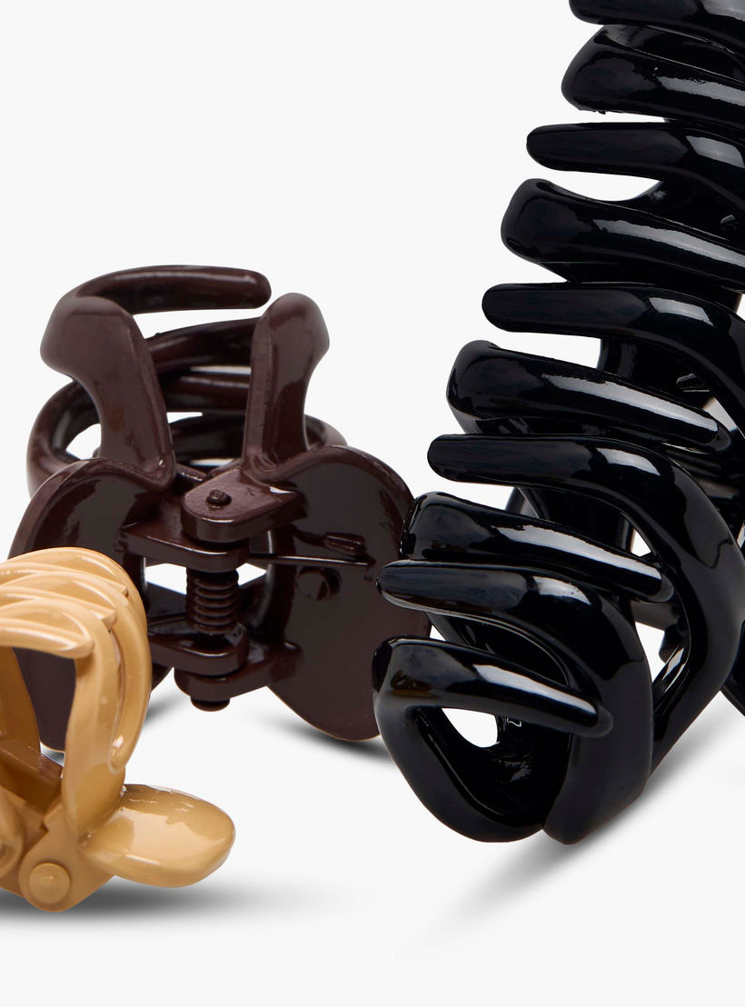 طقم مشابك شعر منحنية بفتحات 5 قطع من جلو-women-hairaccessories-clamps-image-6