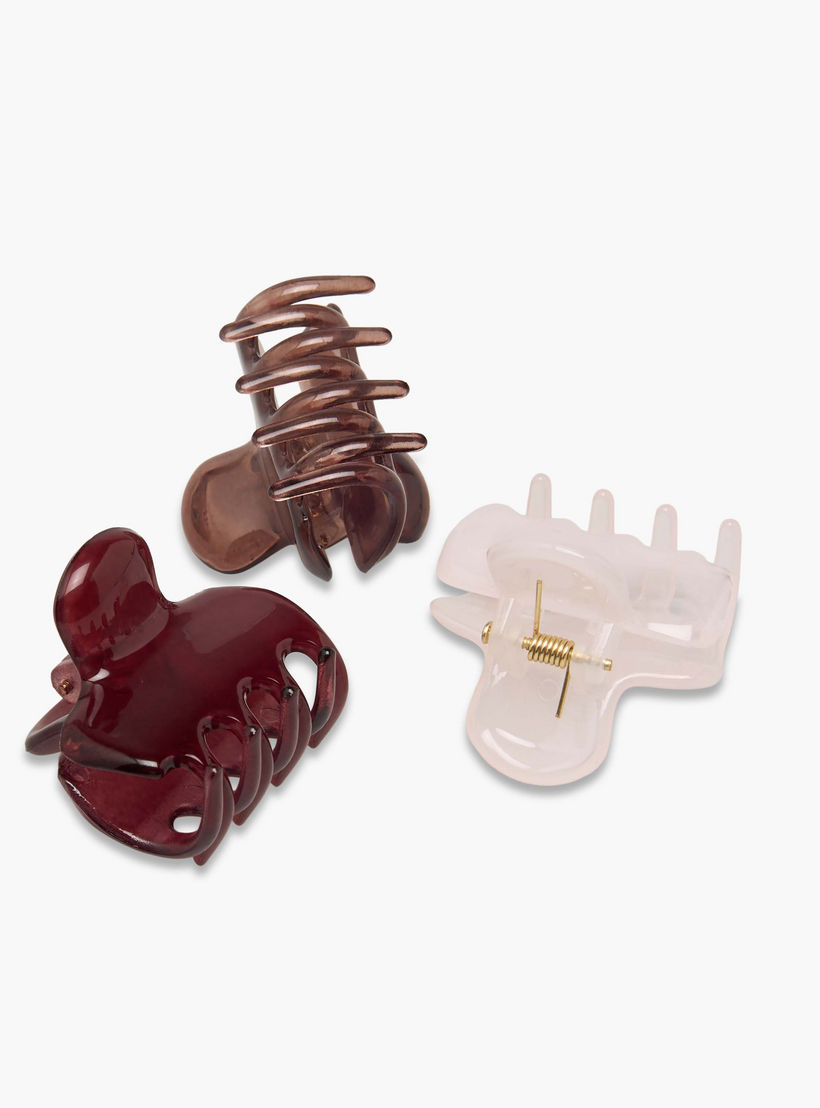 Gloo Pack of 6 Curved Hair Clamp with Matte Finish-women-hairaccessories-clamps-image-9
