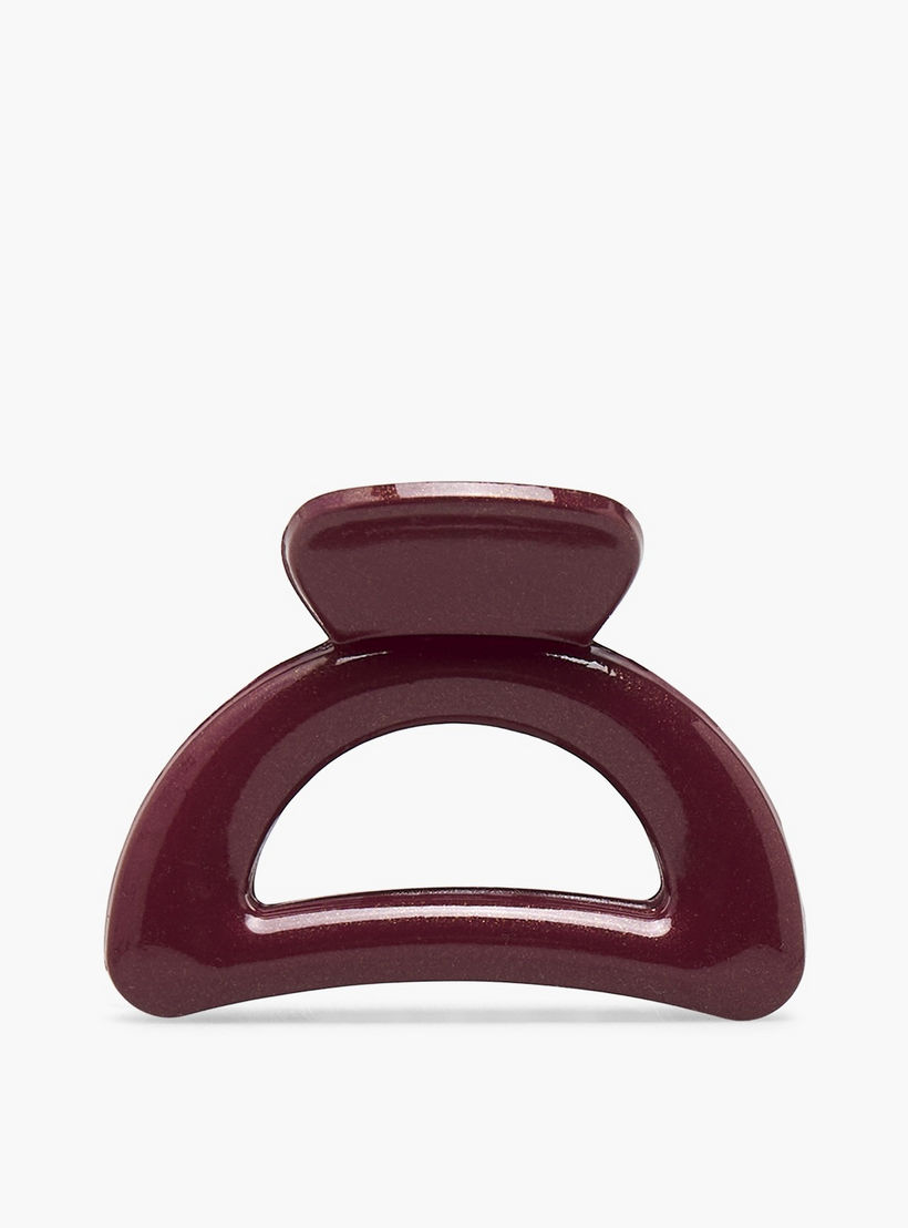 Gloo Pack of 6 Curved Hair Clamp with Cutout Design-women-hairaccessories-clamps-image-2