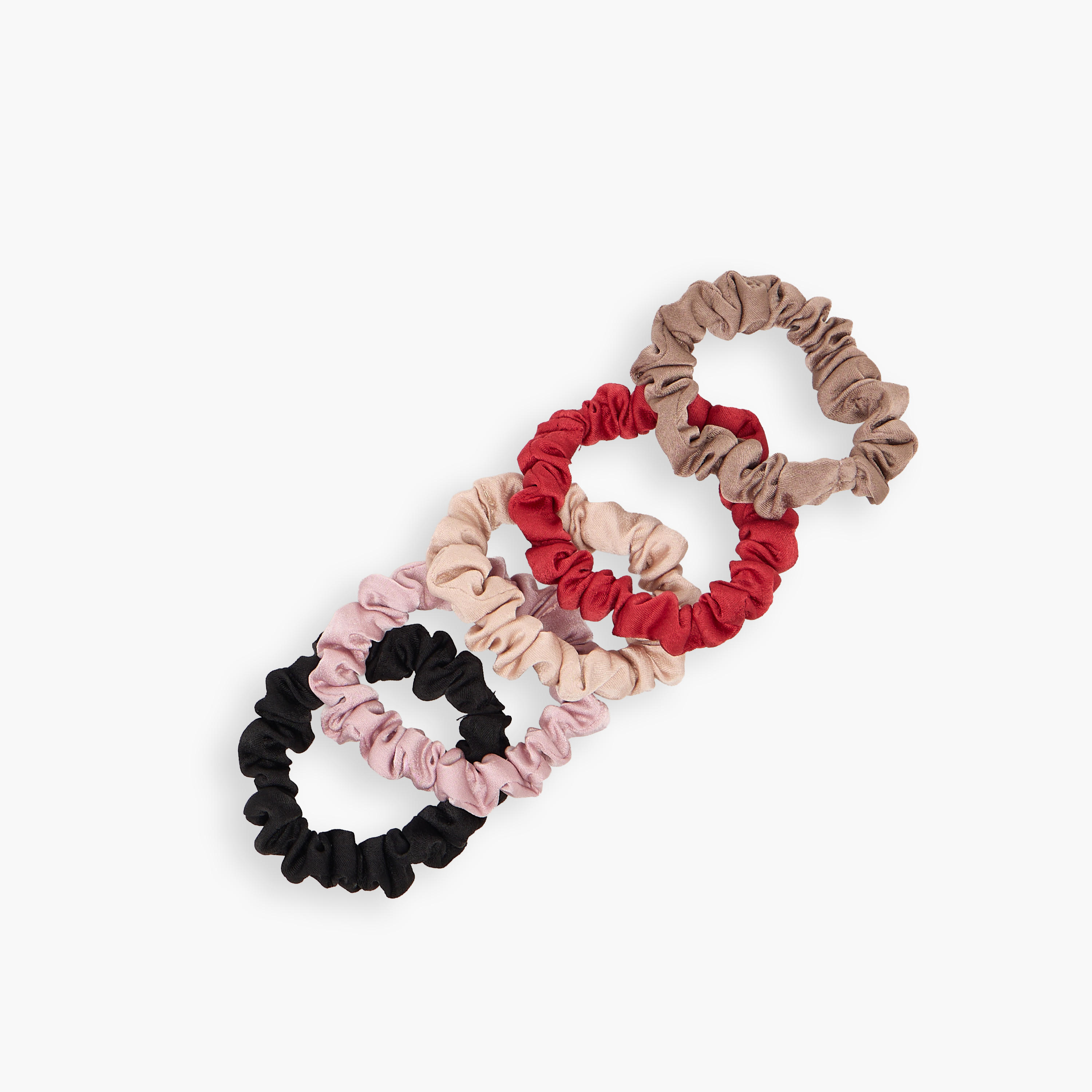 مجموعة ربطات شعر سكرنشي عدد 5 من جلو-women-hairaccessories-scrunchies-image-2