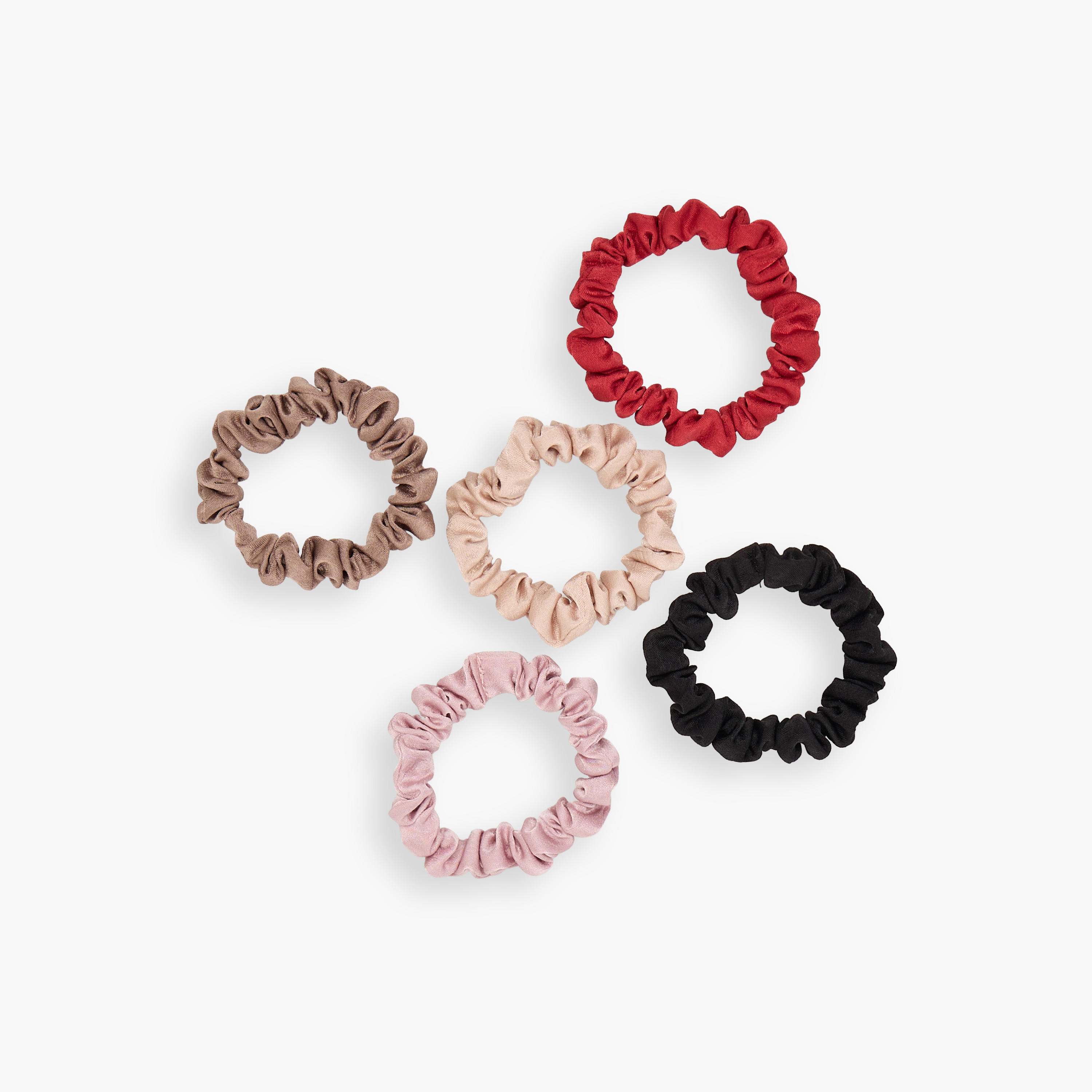 مجموعة ربطات شعر سكرنشي عدد 5 من جلو-women-hairaccessories-scrunchies-image-3