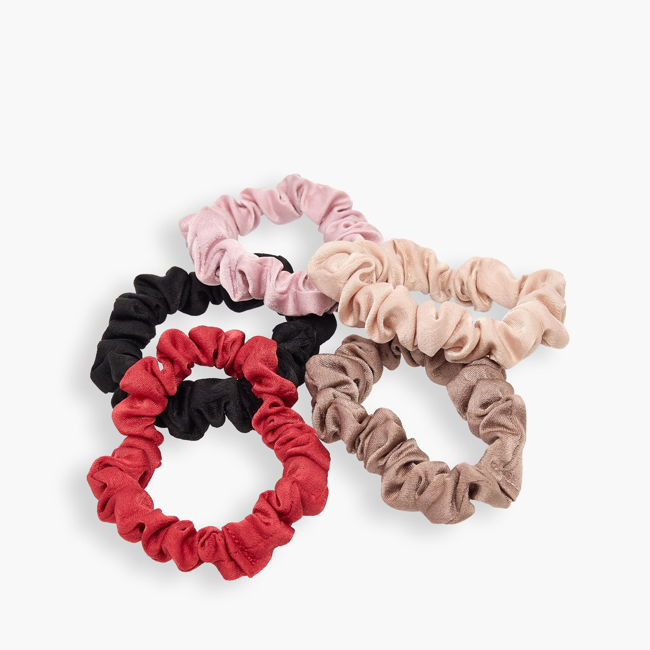 مجموعة ربطات شعر سكرنشي عدد 5 من جلو-women-hairaccessories-scrunchies-image-4
