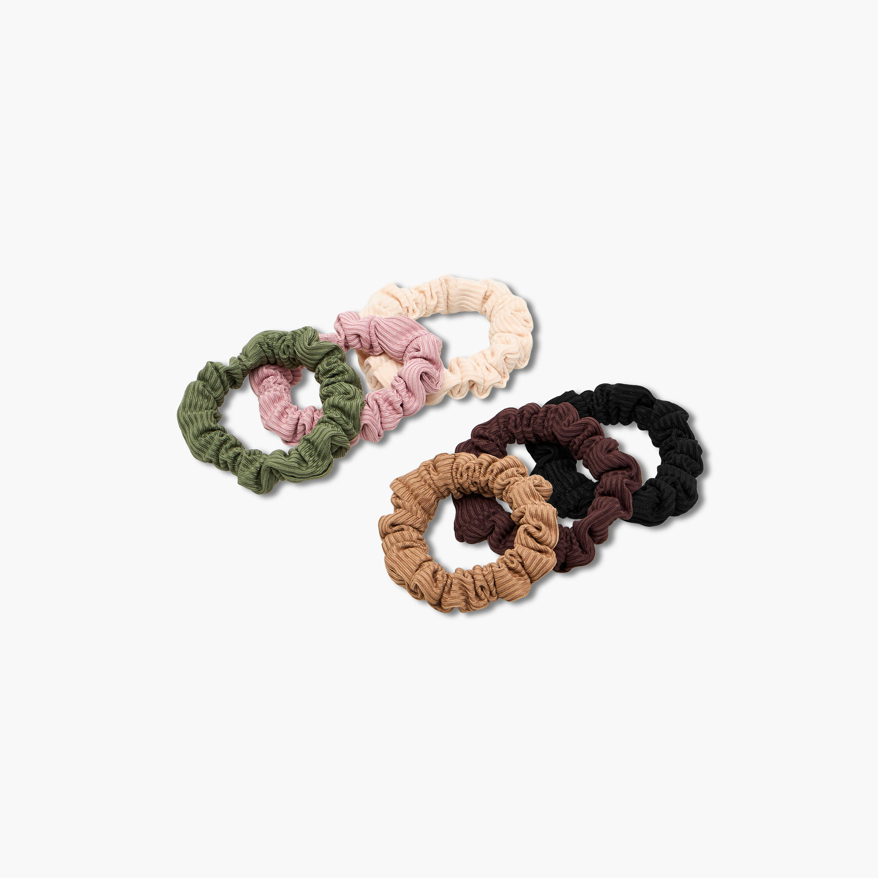 Gloo Pack of 6 Hair Scrunchie-women-hairaccessories-scrunchies-image-3