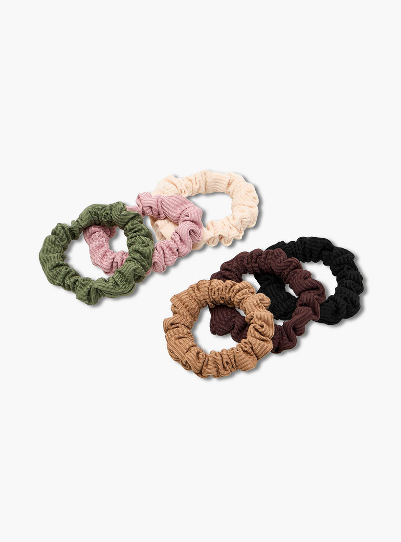 Gloo Pack of 6 Hair Scrunchie-women-hairaccessories-scrunchies-image-3