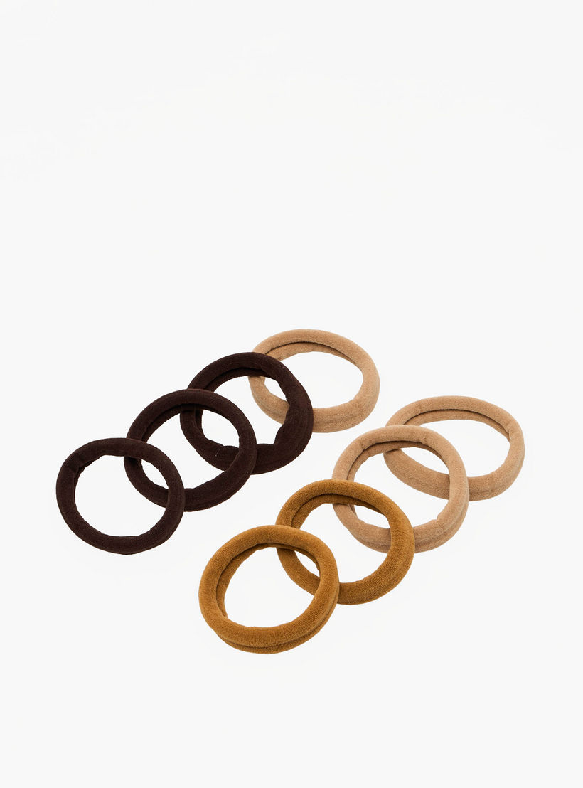 Gloo Pack of 8 Elastic Hair Tie-women-hairaccessories-scrunchies-image-2