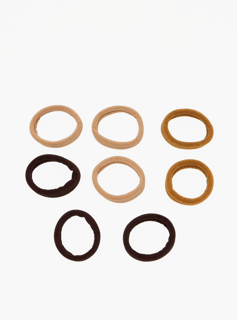 Gloo Pack of 8 Elastic Hair Tie-women-hairaccessories-scrunchies-image-3